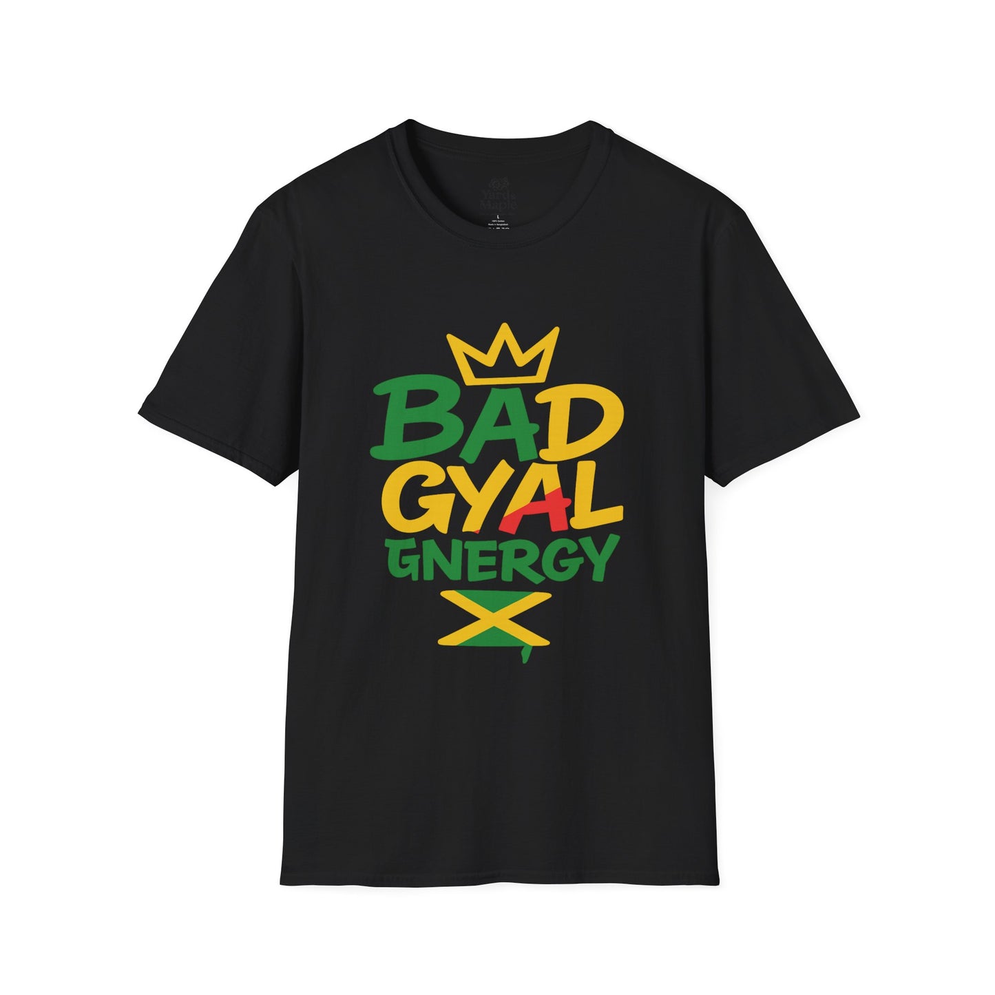Unisex Softstyle T-Shirt with 'BADGYAL' Design, Casual Wear, Gift for Music Lovers, Summer Vibes, Festival Fashion