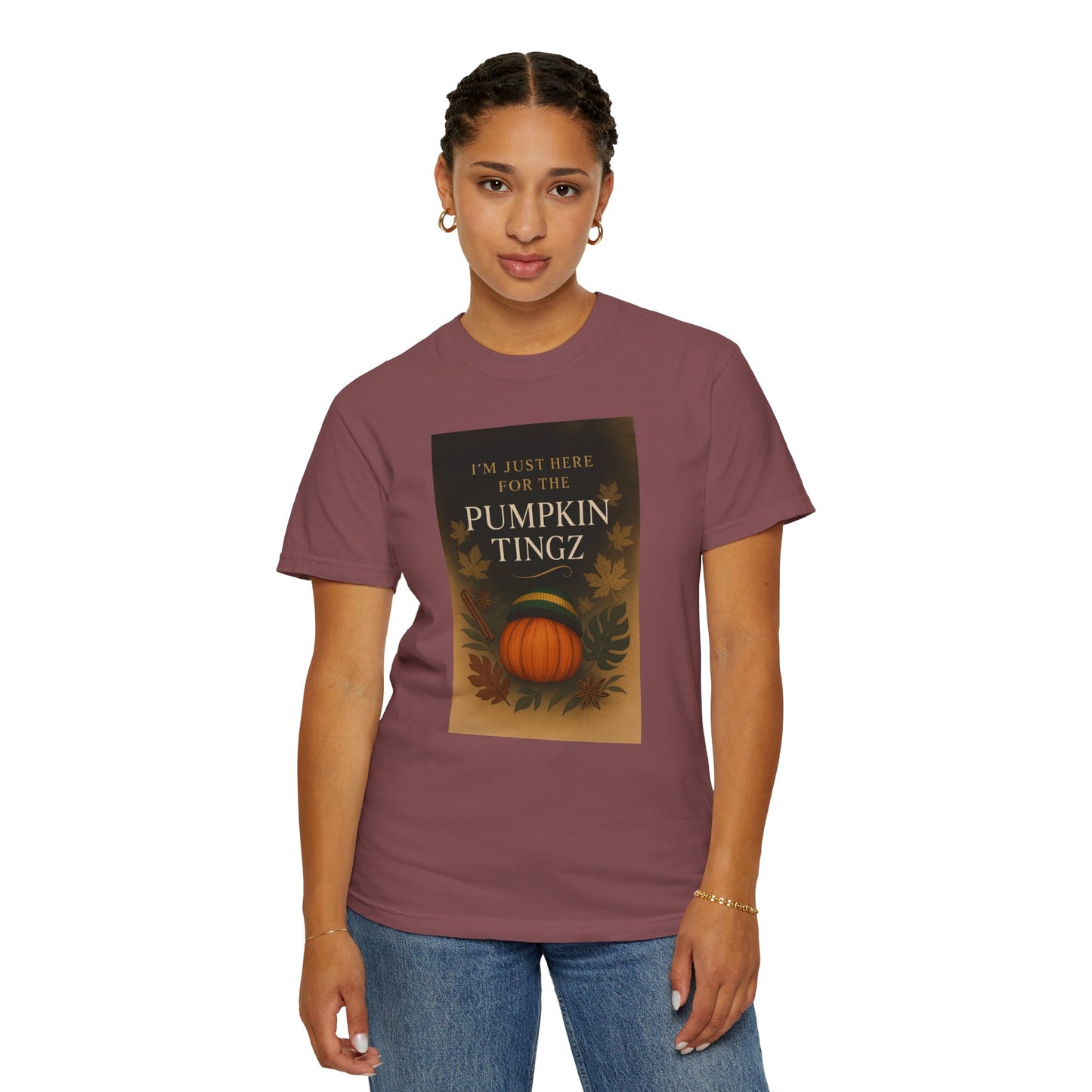 Pumpkin Vibes T-Shirt: Autumn Apparel for Fall Lovers, Halloween Party Tee, Cozy Thanksgiving Top, Pumpkin Spice Fans