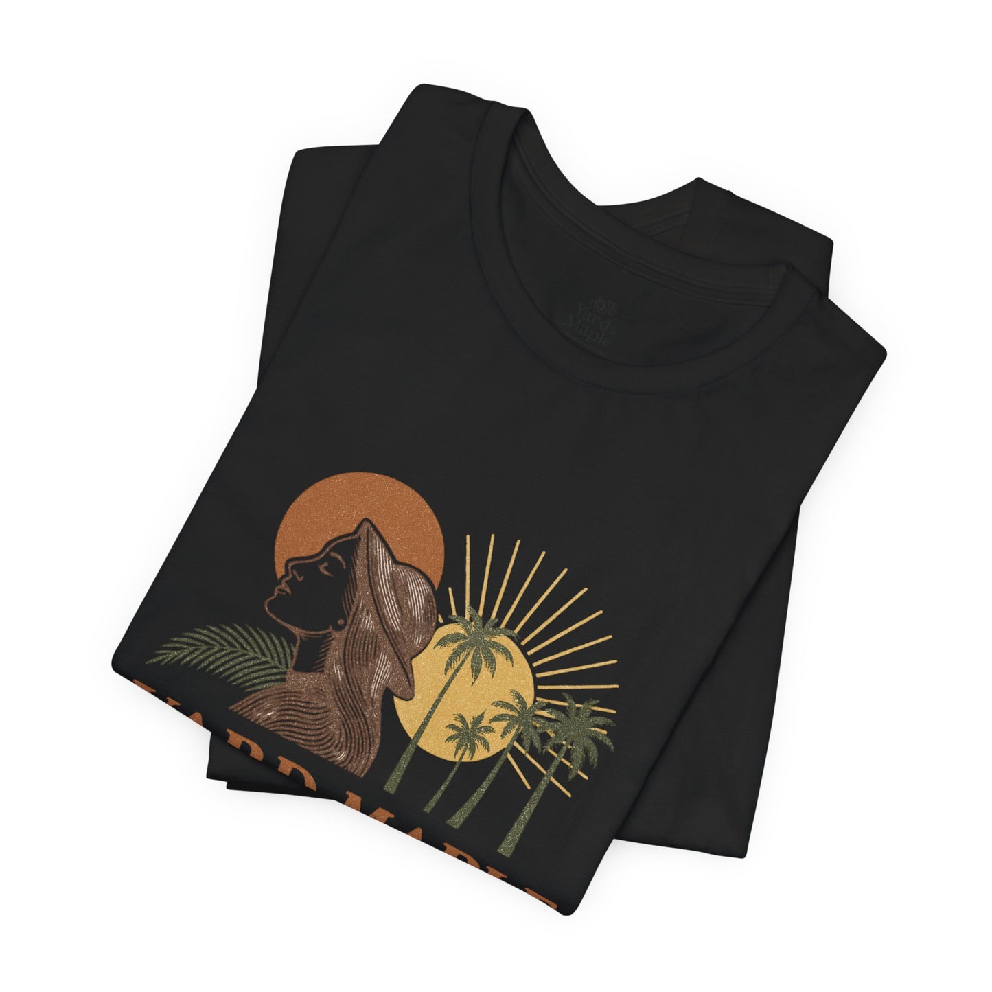 Yard Maple Graphic Tee, Casual Summer Shirt, Nature Lover Gift, Eco-Friendly Apparel, Beach Vibes Tee, Unique Unisex Apparel