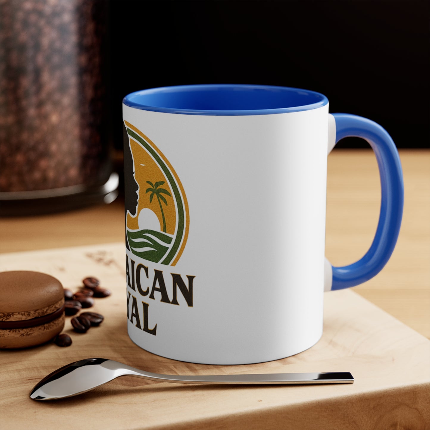 Colorful Jamaican Accent Mug, 11oz Coffee Cup, Unique Gift, Office Decor, Fun Tea Mug, Vibrant Caribbean Style