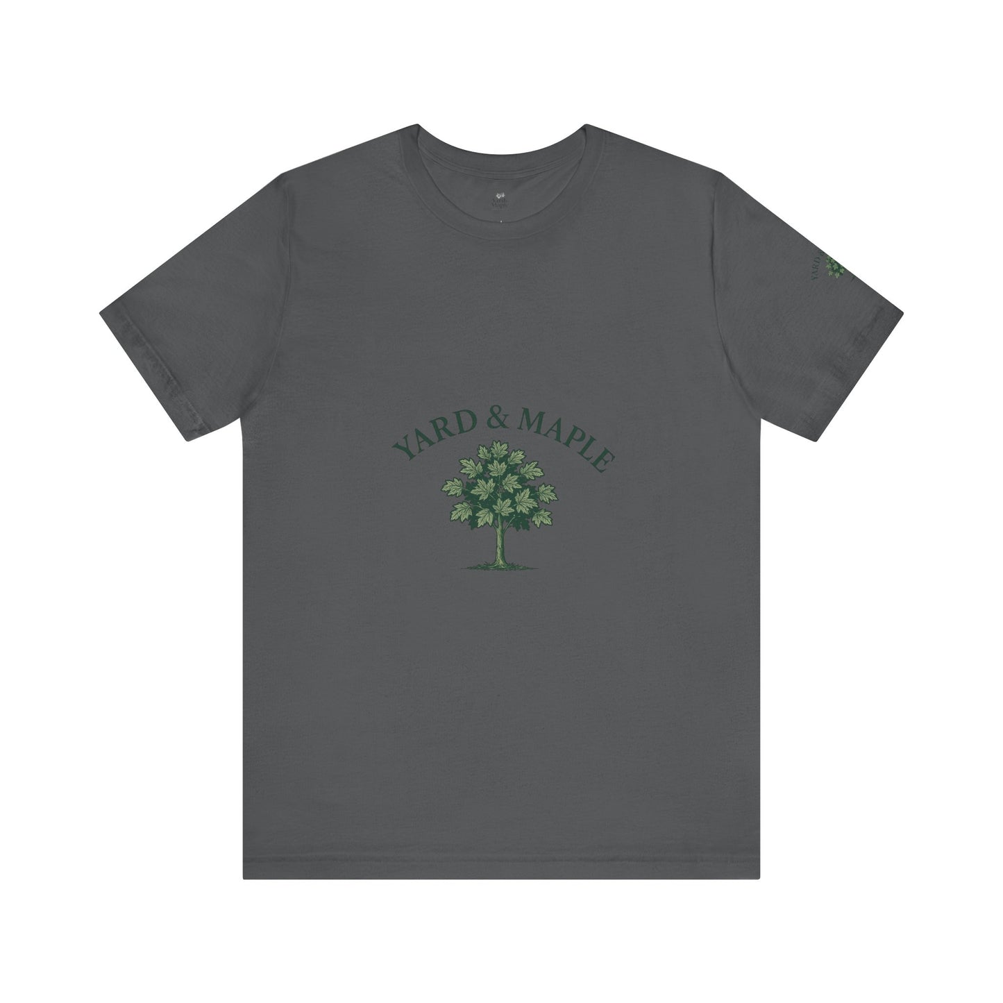 Yard & Maple Unisex Tee, Nature Lover T-Shirt, Eco-Friendly Apparel, Gift for Tree Huggers, Casual Everyday Wear