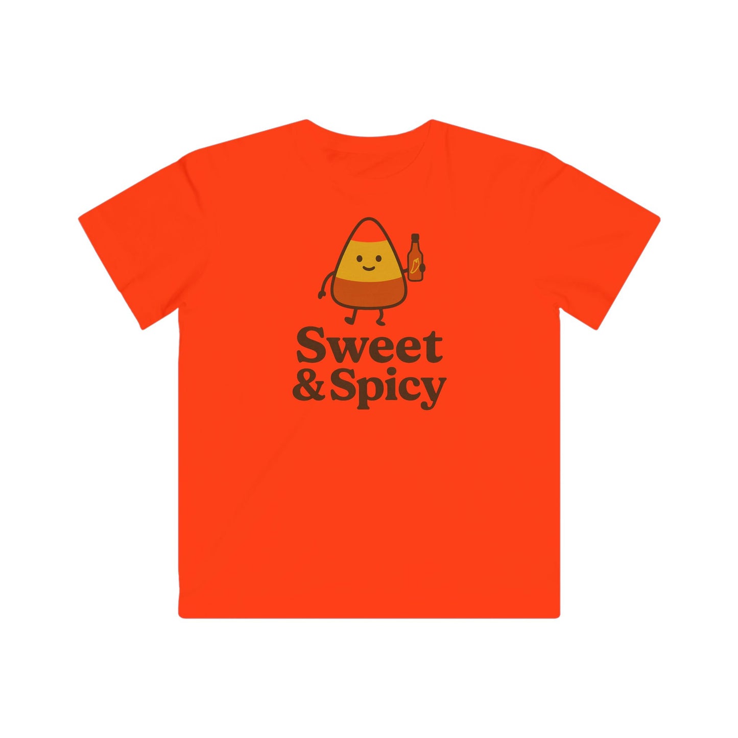 Sweet & Spicy Kids Tee - Fun Halloween T-Shirt, Cute Gift for Kids, Fall Apparel, Seasonal Wear, Trick or Treat Top