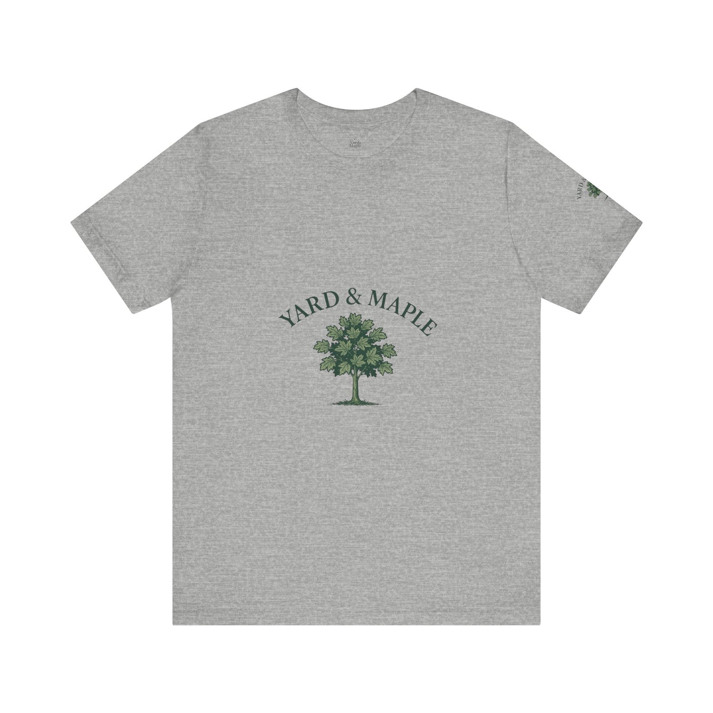 Yard & Maple Unisex Tee, Nature Lover T-Shirt, Eco-Friendly Apparel, Gift for Tree Huggers, Casual Everyday Wear