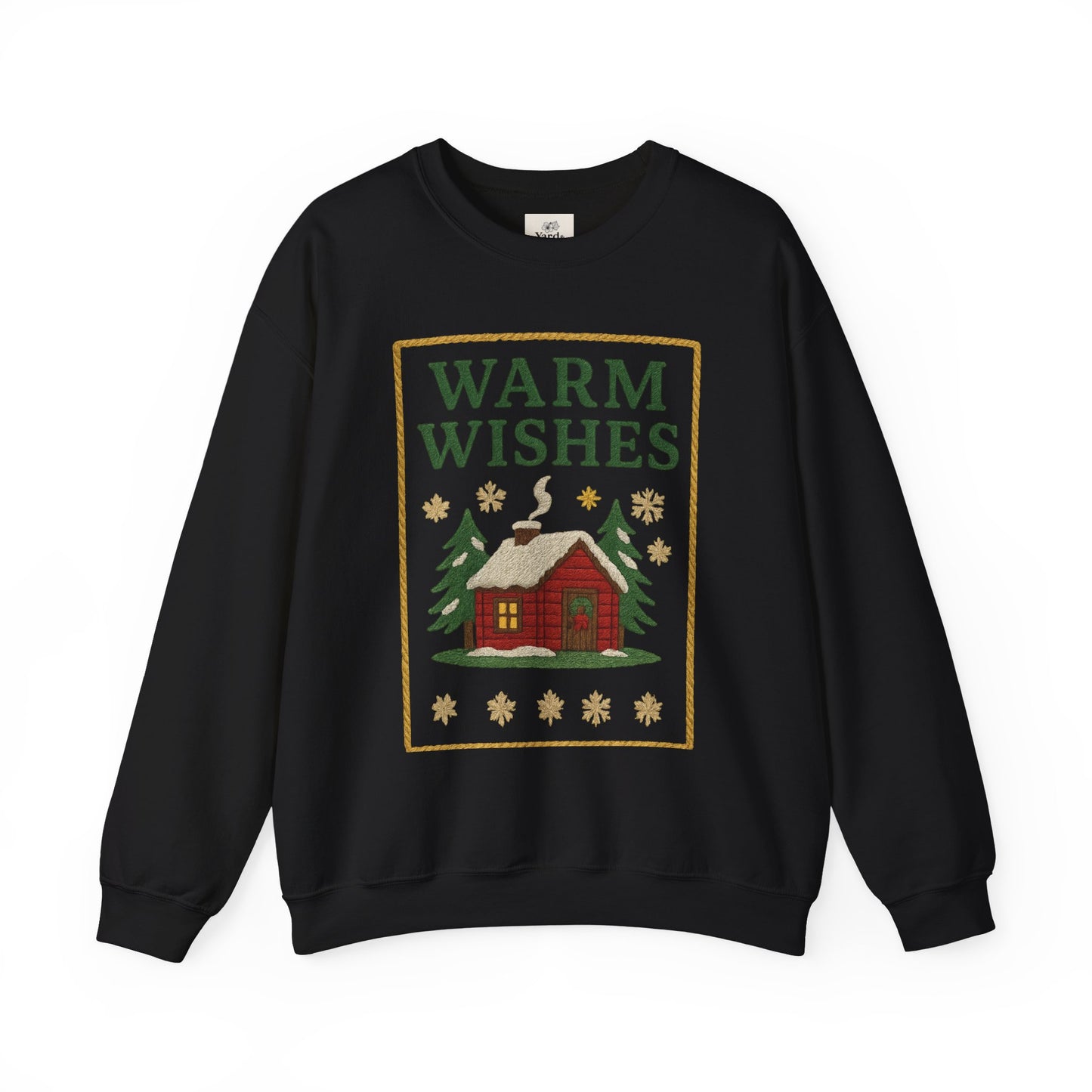 Cozy Warm Wishes Sweatshirt, Holiday Sweatshirt, Winter Fashion, Family Gathering, Gift for Her, Comfortable Crewneck