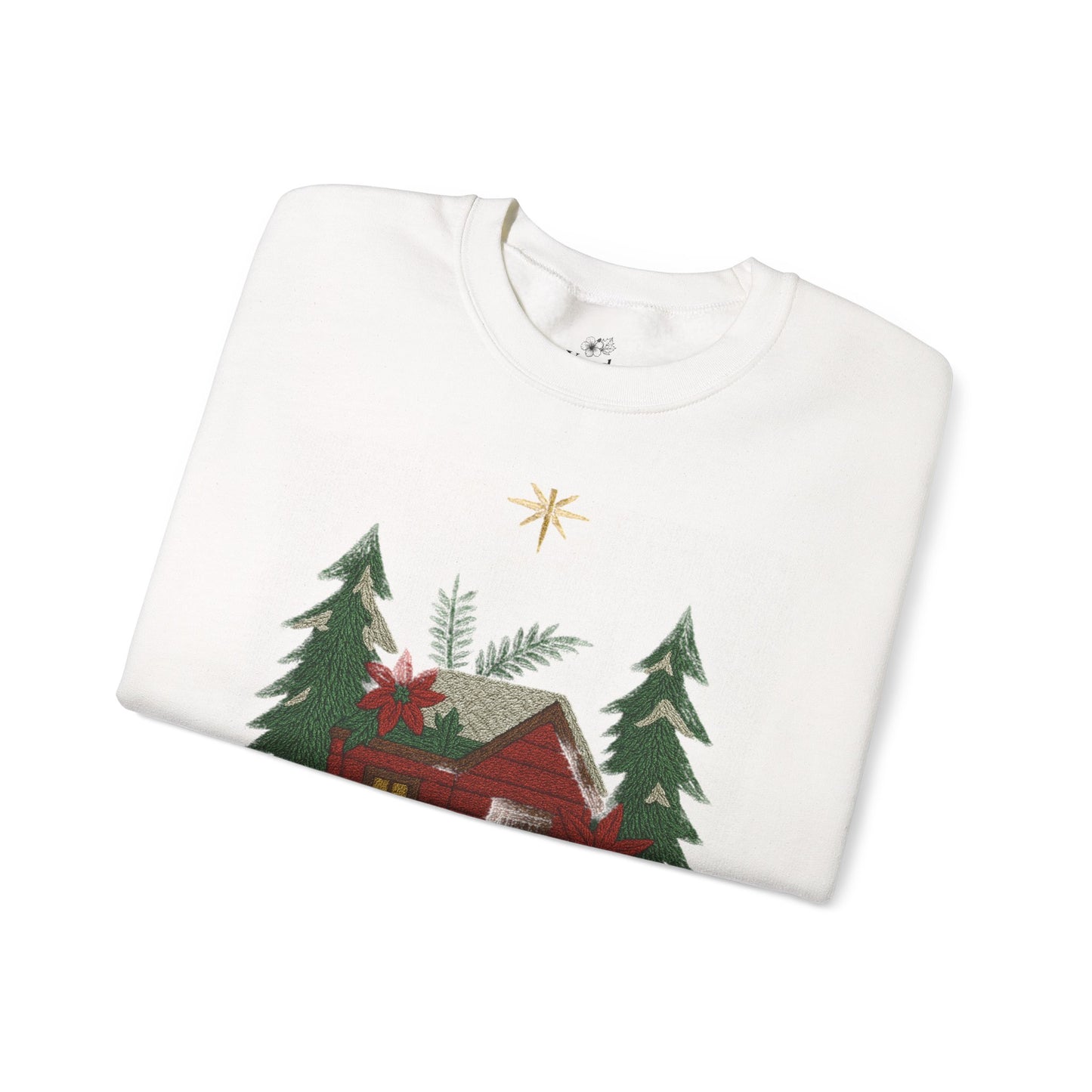 Cozy Holiday Sweatshirt - Island Noel Design, Unisex Christmas Crewneck, Winter Apparel, Gift for Him/Her, Seasonal Fashion