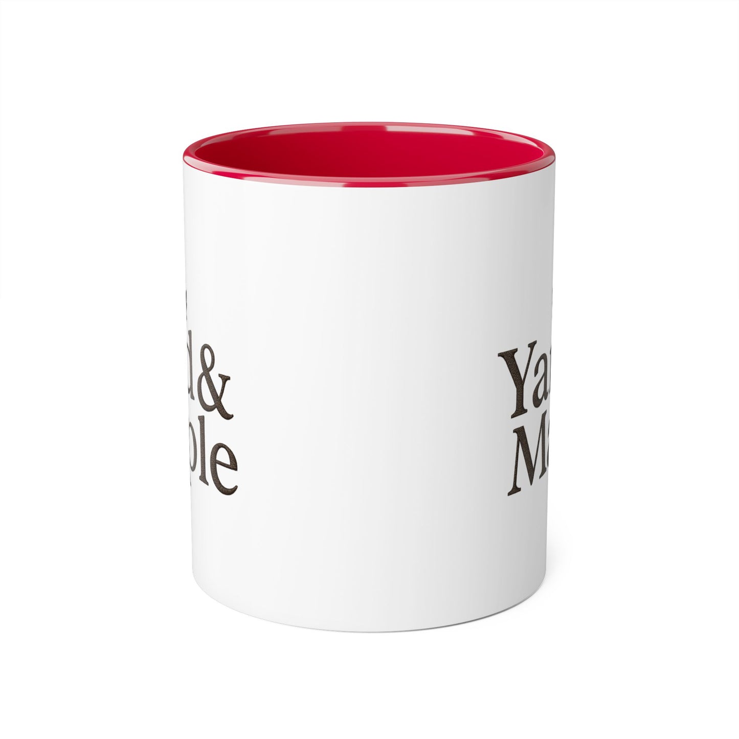 Yard & Maple Accent Mug - Cozy Coffee Cup, Perfect for Home/Office, Great Gift for Coffee Lovers, Autumn Decor, Unique Beverage Mug