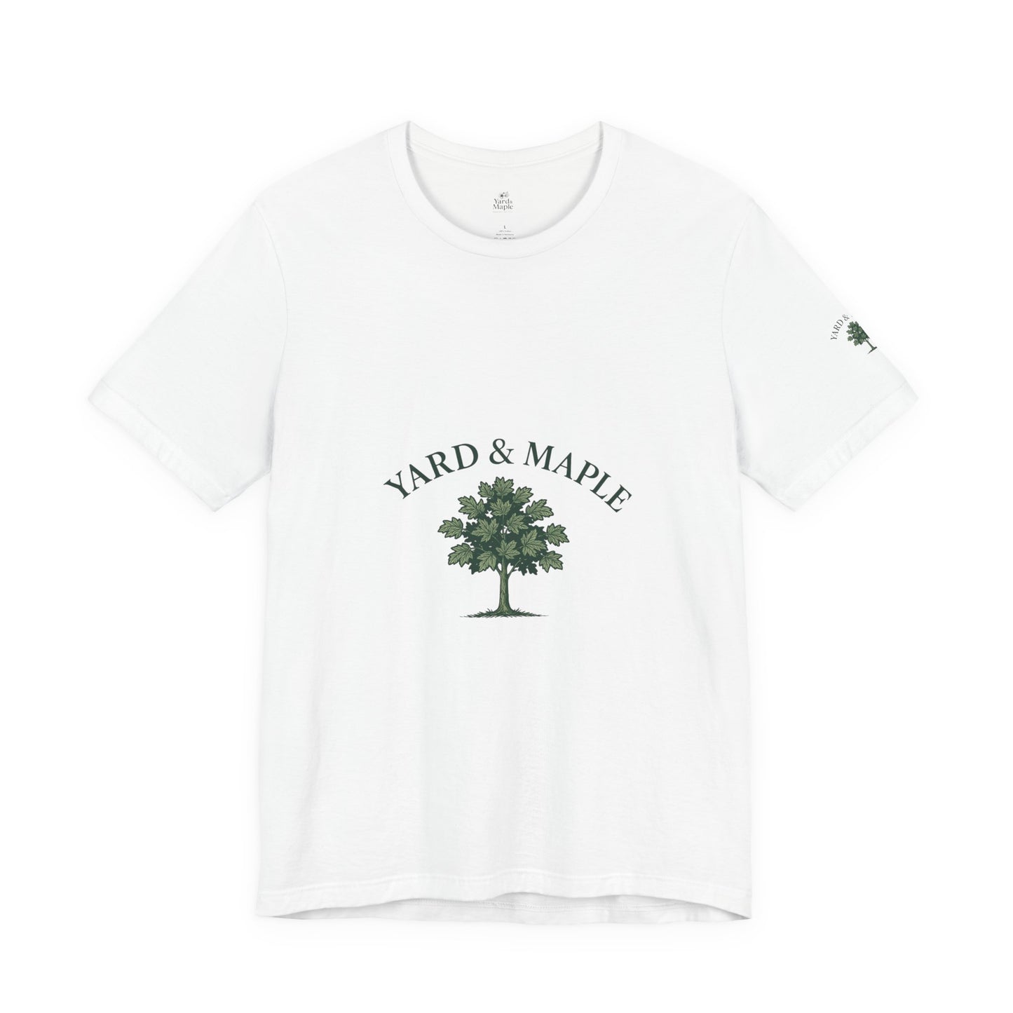 Yard & Maple Unisex Tee, Nature Lover T-Shirt, Eco-Friendly Apparel, Gift for Tree Huggers, Casual Everyday Wear