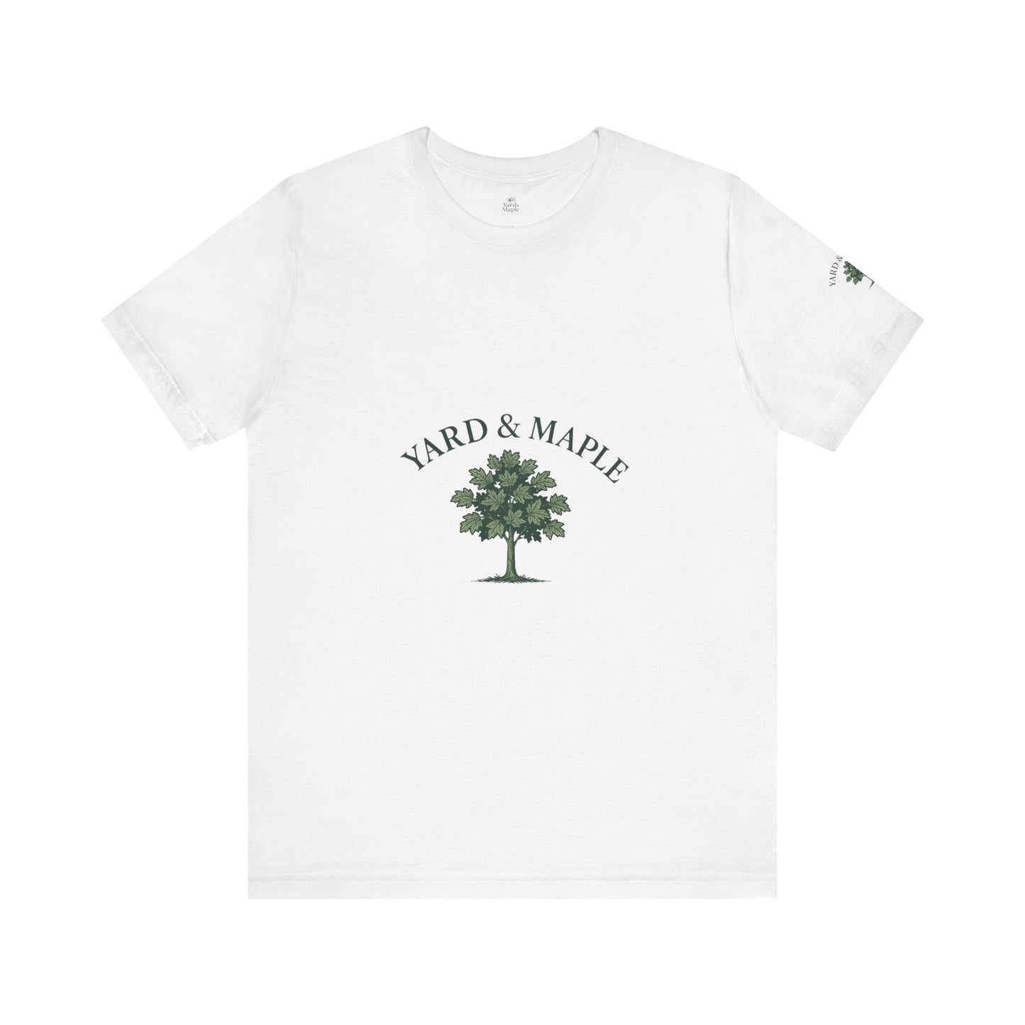Yard & Maple Unisex Tee, Nature Lover T-Shirt, Eco-Friendly Apparel, Gift for Tree Huggers, Casual Everyday Wear