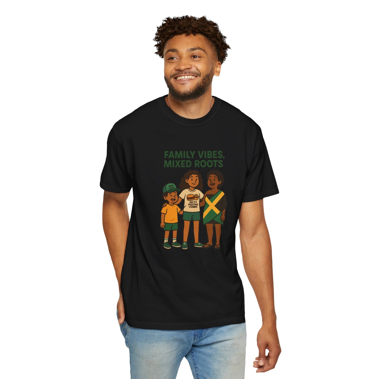 Family Vibes T-Shirt, Unisex Clothing, Mixed Roots Shirt, Family Reunion Outfit, Cultural Celebration Apparel, Summer Casual Wear