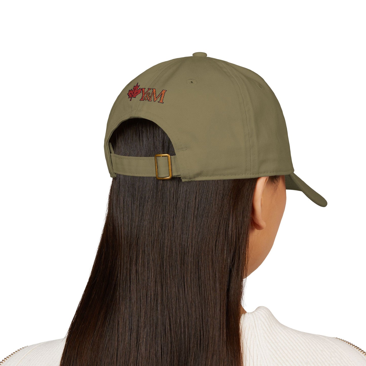 Organic Embroidered Baseball Cap - Canada Inspired, Stylish Sun Protection, Gifts for Nature Lovers, Outdoor Adventures, Everyday Wear