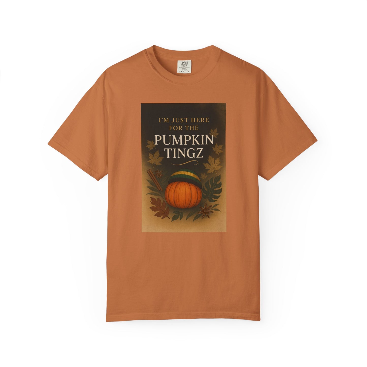 Pumpkin Vibes T-Shirt: Autumn Apparel for Fall Lovers, Halloween Party Tee, Cozy Thanksgiving Top, Pumpkin Spice Fans