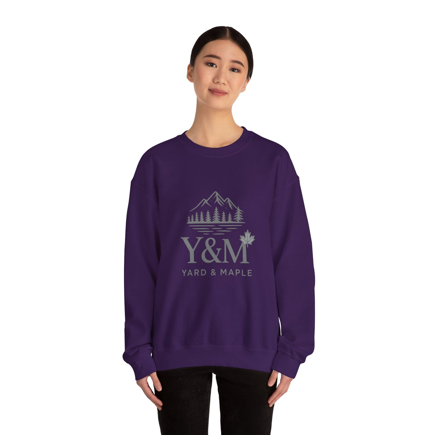 Cozy Outdoor Adventure Sweatshirt | Y&M Mountain Design, Gift for Nature Lovers, Fall Apparel, Hiking Wear