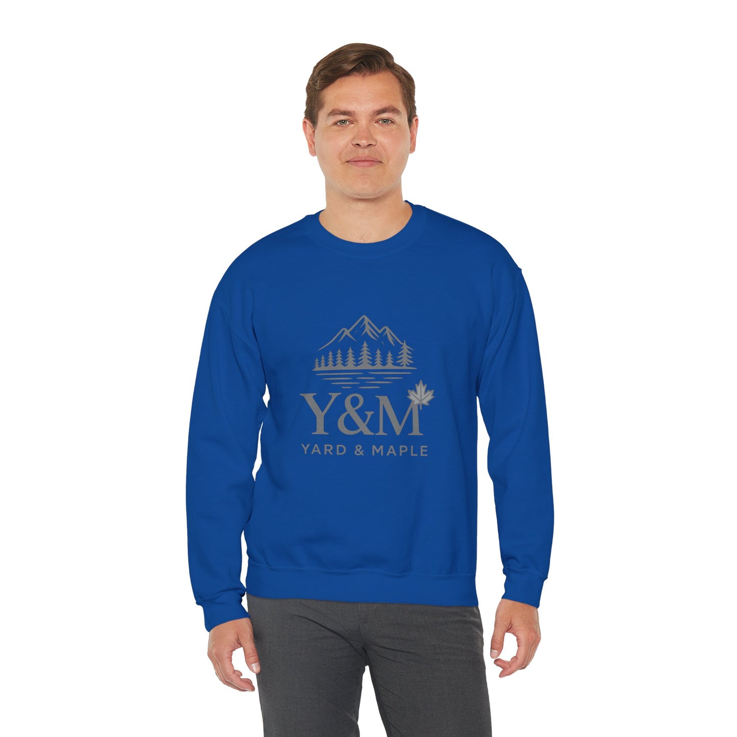 Cozy Outdoor Adventure Sweatshirt | Y&M Mountain Design, Gift for Nature Lovers, Fall Apparel, Hiking Wear