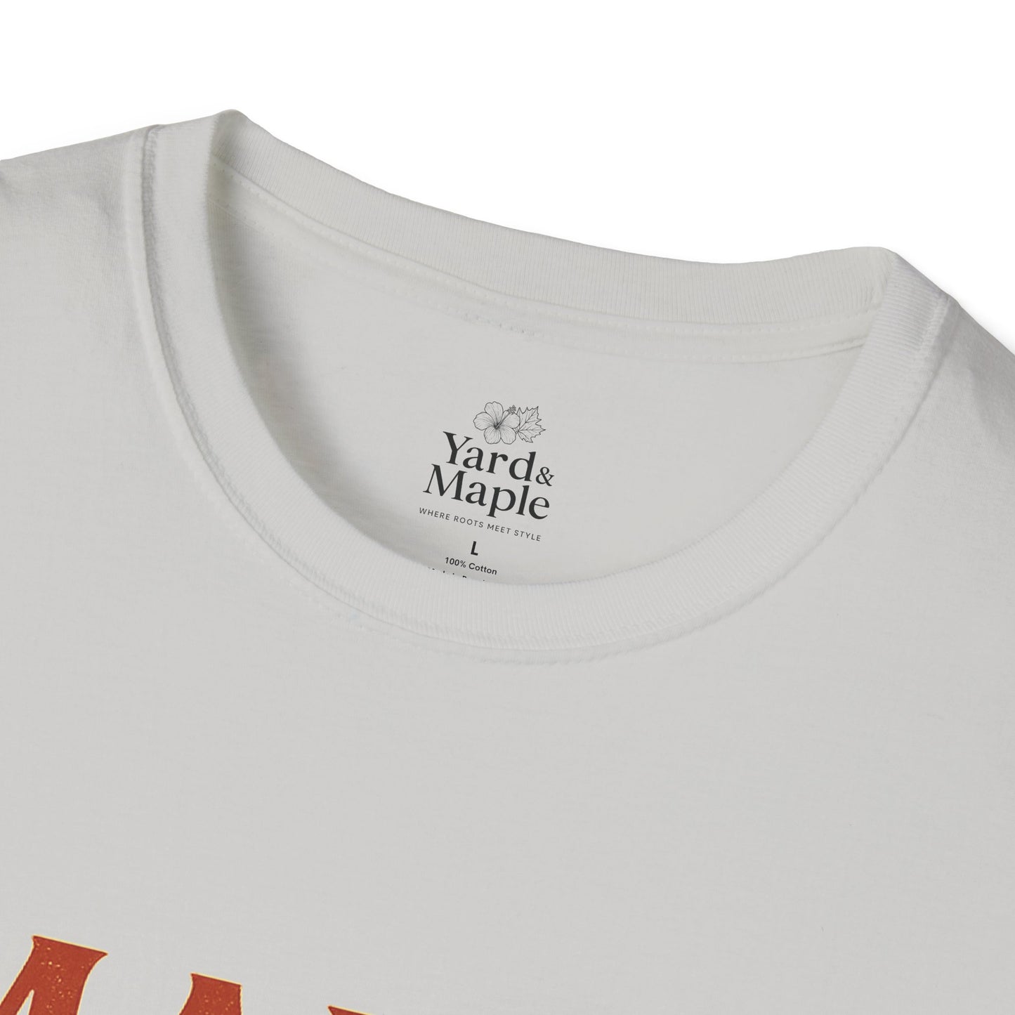 Maple Leaves & Patois Please Unisex T-Shirt, Casual Tee, Gift for Nature Lovers, Summer Wear, Eco-Friendly Fashion