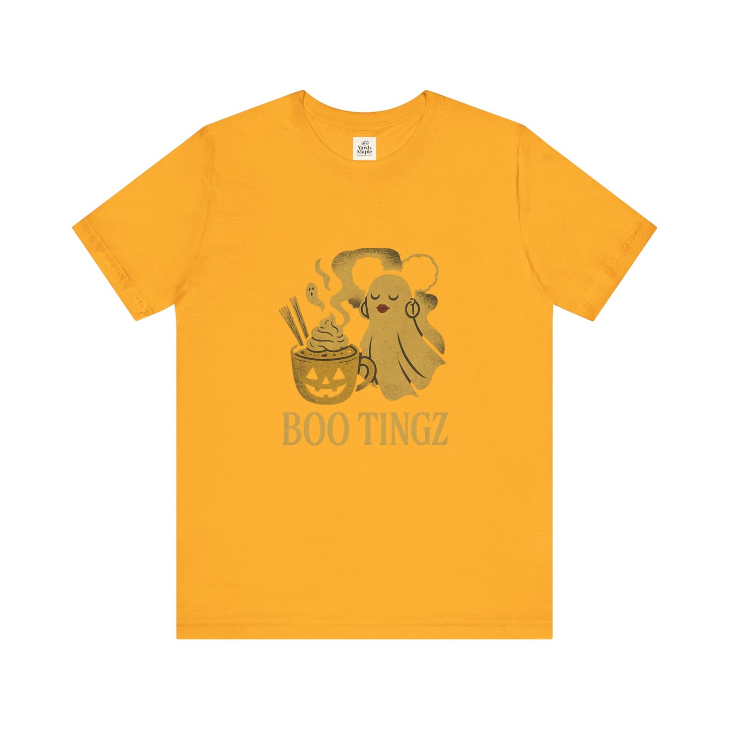 Spooky Ghost 'Boo Tingz' Tee for Halloween Fun