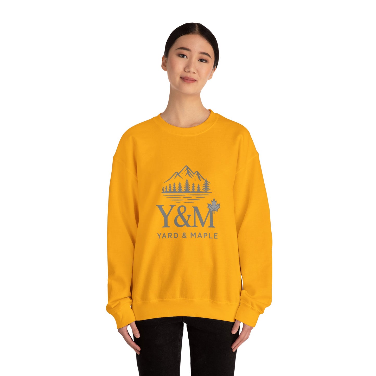 Cozy Outdoor Adventure Sweatshirt | Y&M Mountain Design, Gift for Nature Lovers, Fall Apparel, Hiking Wear