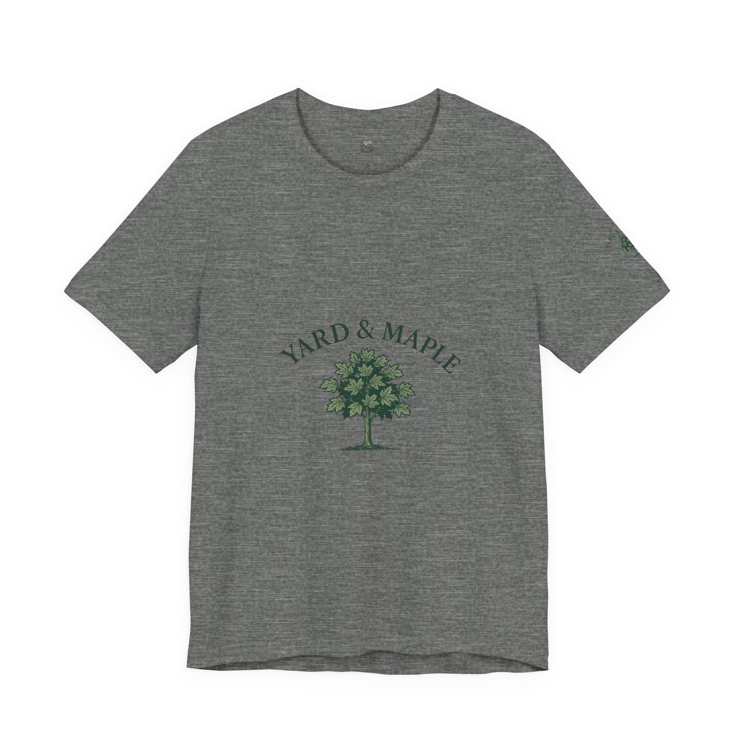 Yard & Maple Unisex Tee, Nature Lover T-Shirt, Eco-Friendly Apparel, Gift for Tree Huggers, Casual Everyday Wear