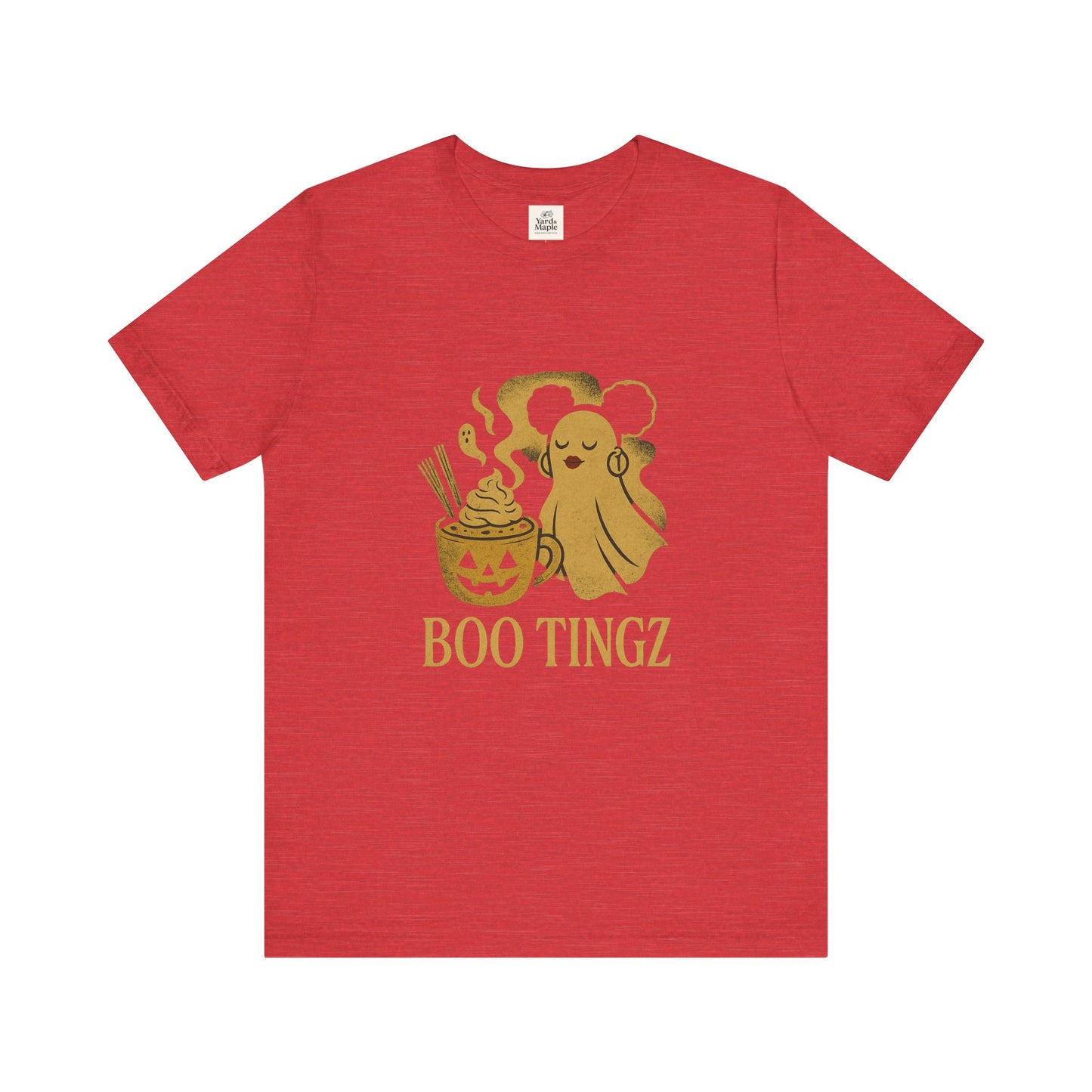 Spooky Ghost 'Boo Tingz' Tee for Halloween Fun