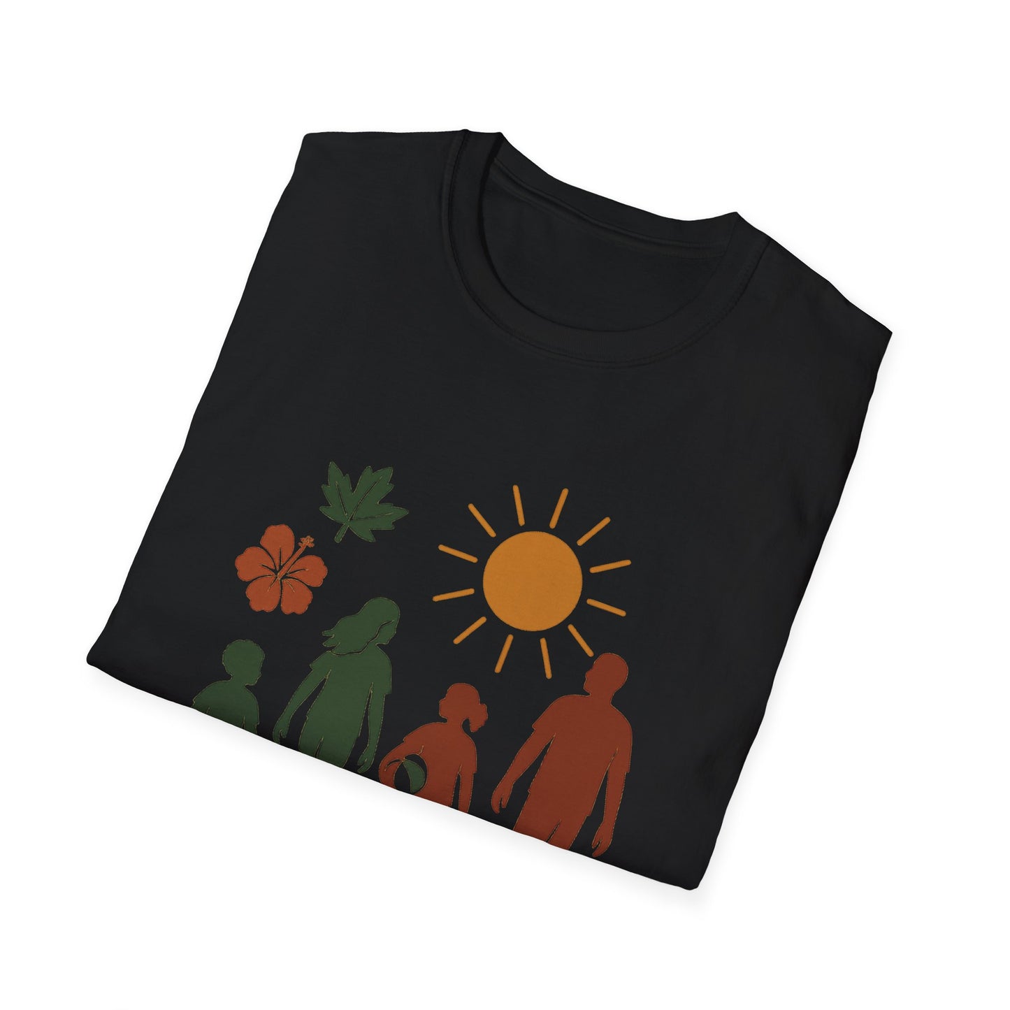 Family Beach Day Unisex T-Shirt, Summer Tee, Vacation Shirt, Outdoor Fun Top, Gift for Dad, Mom, Kids