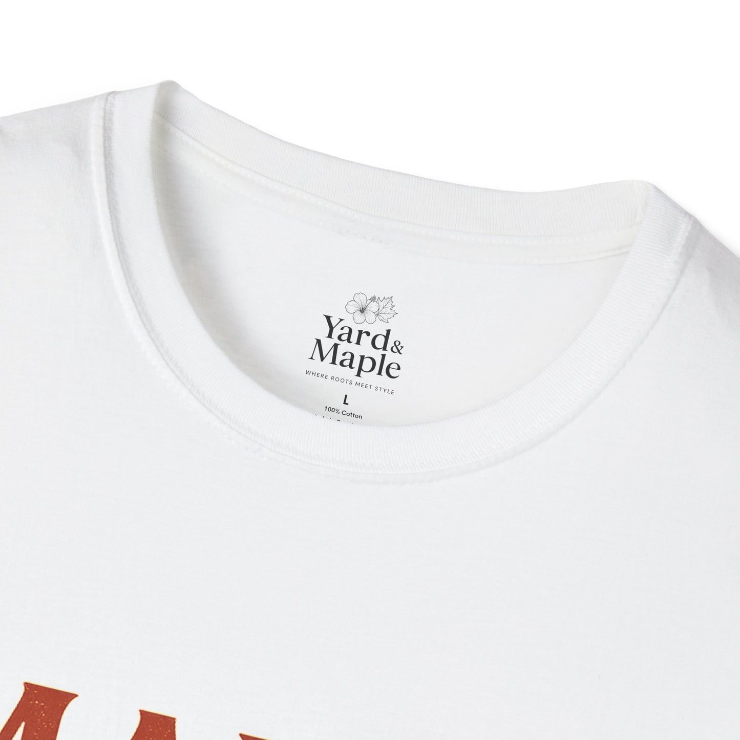 Maple Leaves & Patois Please Unisex T-Shirt, Casual Tee, Gift for Nature Lovers, Summer Wear, Eco-Friendly Fashion