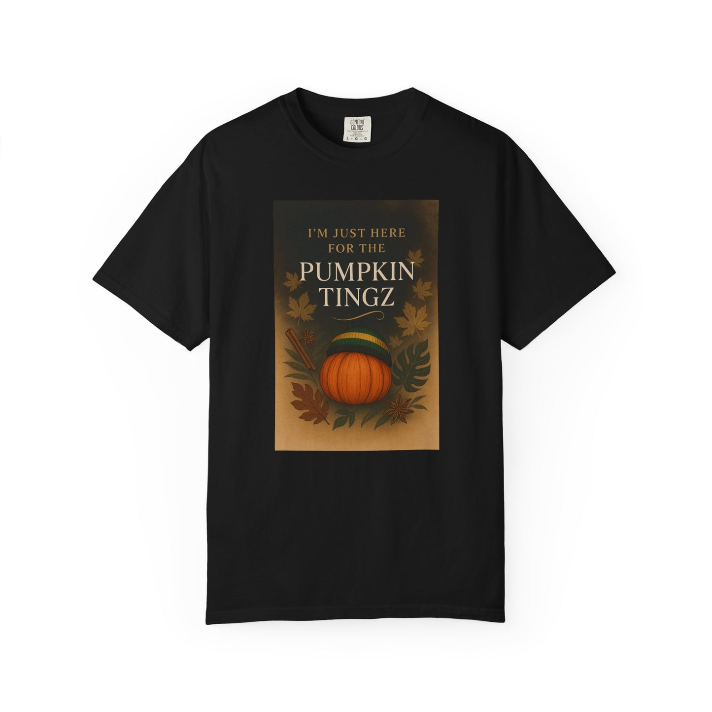 Pumpkin Vibes T-Shirt: Autumn Apparel for Fall Lovers, Halloween Party Tee, Cozy Thanksgiving Top, Pumpkin Spice Fans