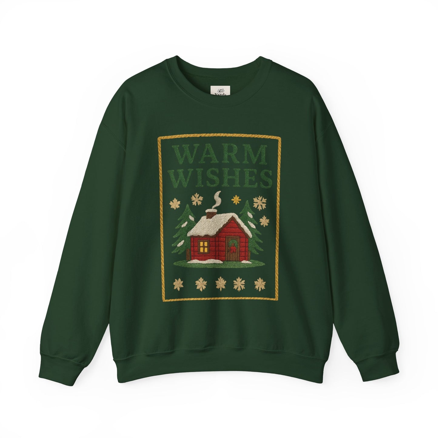 Cozy Warm Wishes Sweatshirt, Holiday Sweatshirt, Winter Fashion, Family Gathering, Gift for Her, Comfortable Crewneck