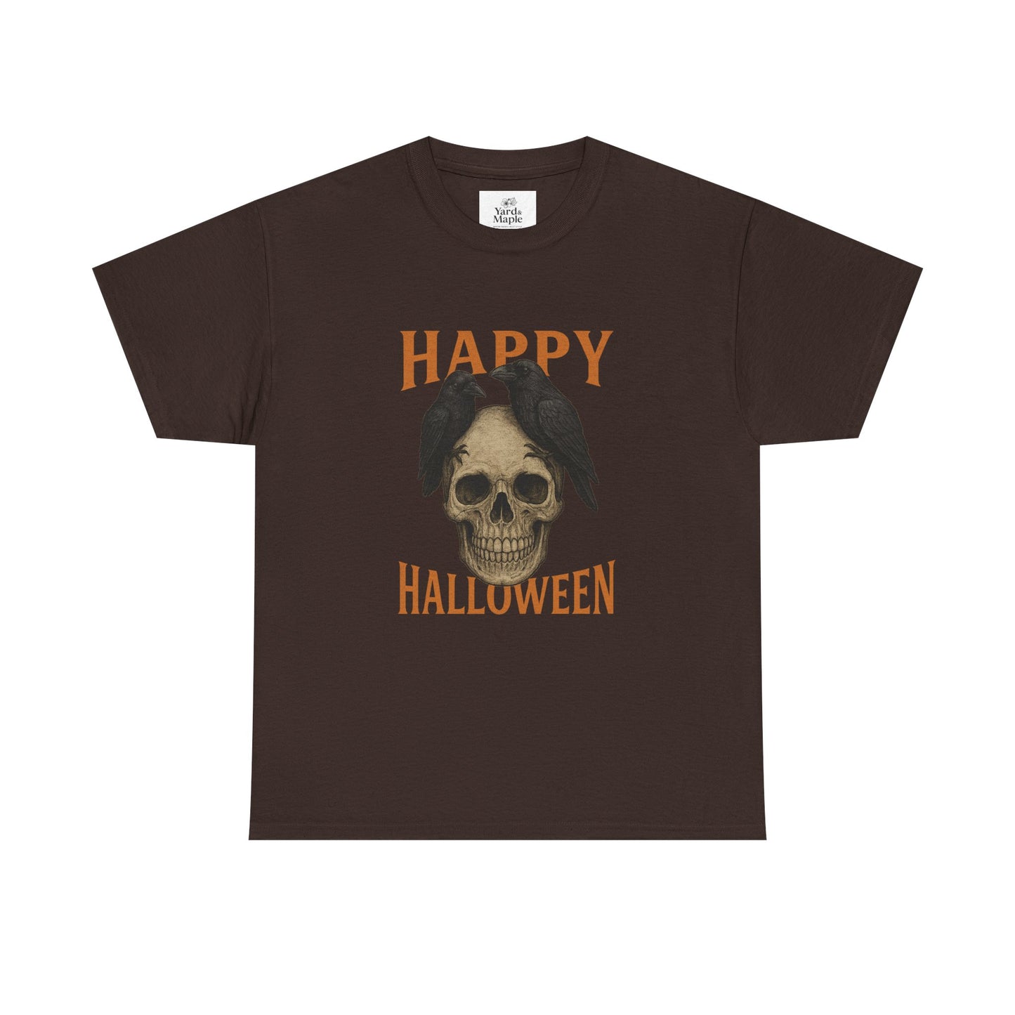Halloween Skull Unisex Cotton Tee, Spooky T-Shirt, October Fashion, Costume Party Wear, Fall Celebration Shirt