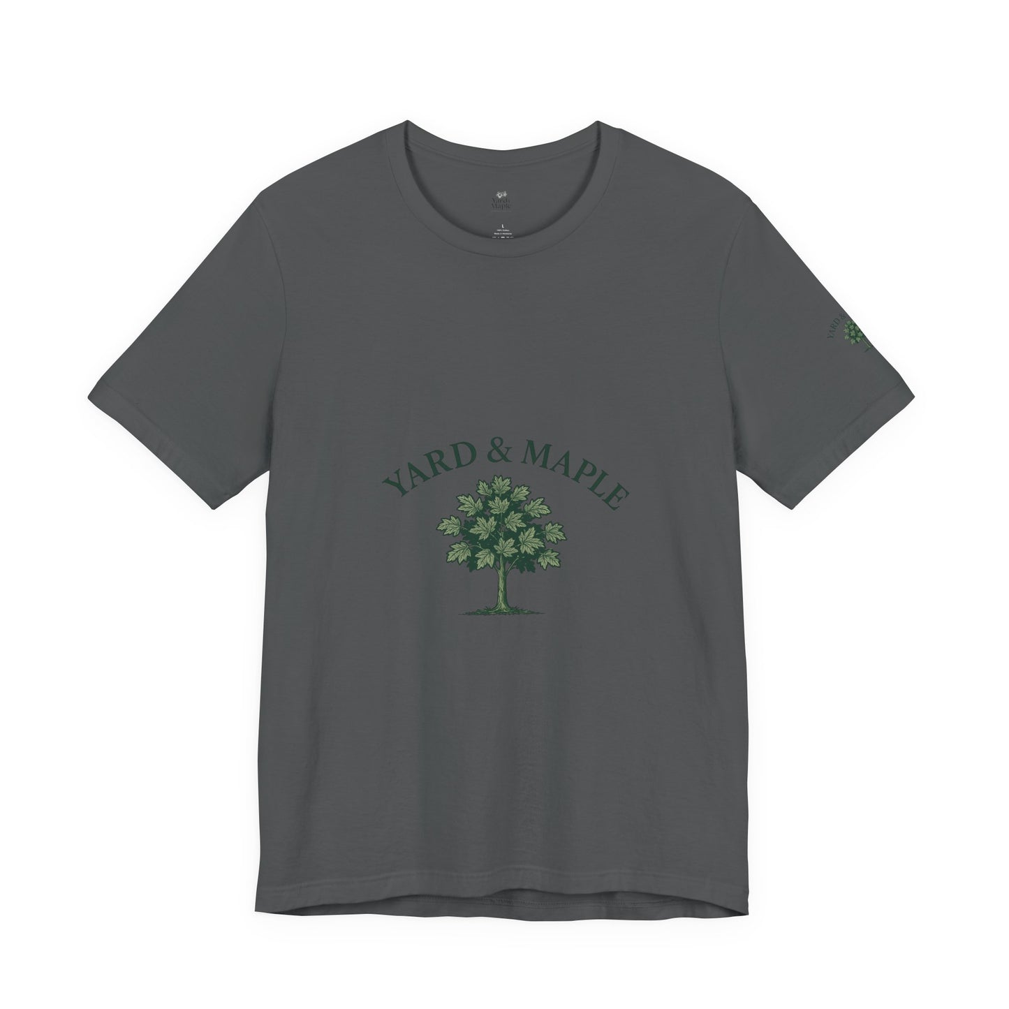 Yard & Maple Unisex Tee, Nature Lover T-Shirt, Eco-Friendly Apparel, Gift for Tree Huggers, Casual Everyday Wear