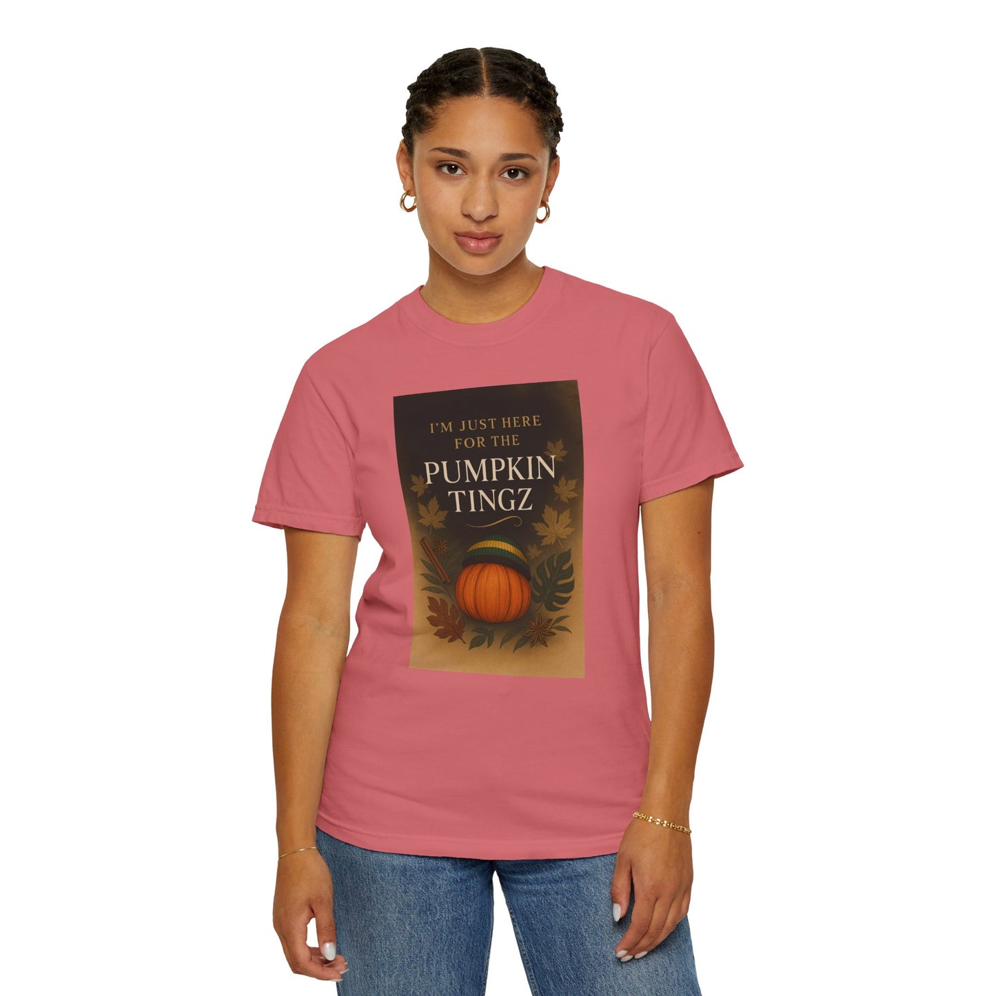 Pumpkin Vibes T-Shirt: Autumn Apparel for Fall Lovers, Halloween Party Tee, Cozy Thanksgiving Top, Pumpkin Spice Fans