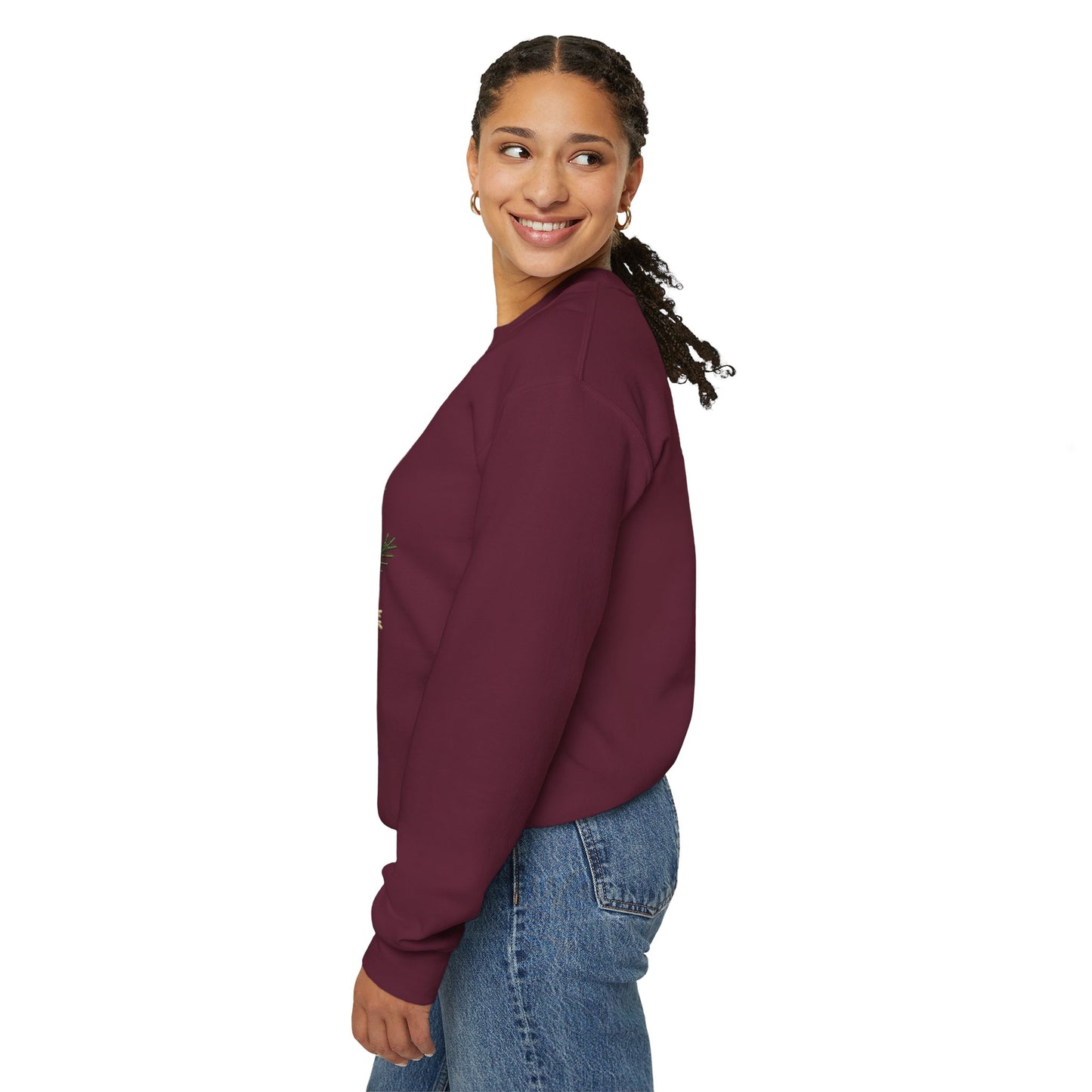 Cozy Holiday Sweatshirt, Festive Crewneck, Christmas Gift, Winter Apparel, Casual Wear, Unisex Winter Sweatshirt