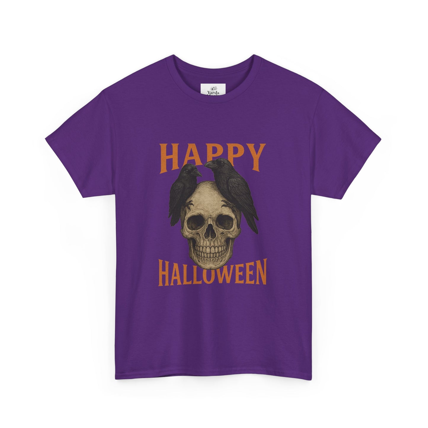 Halloween Skull Unisex Cotton Tee, Spooky T-Shirt, October Fashion, Costume Party Wear, Fall Celebration Shirt