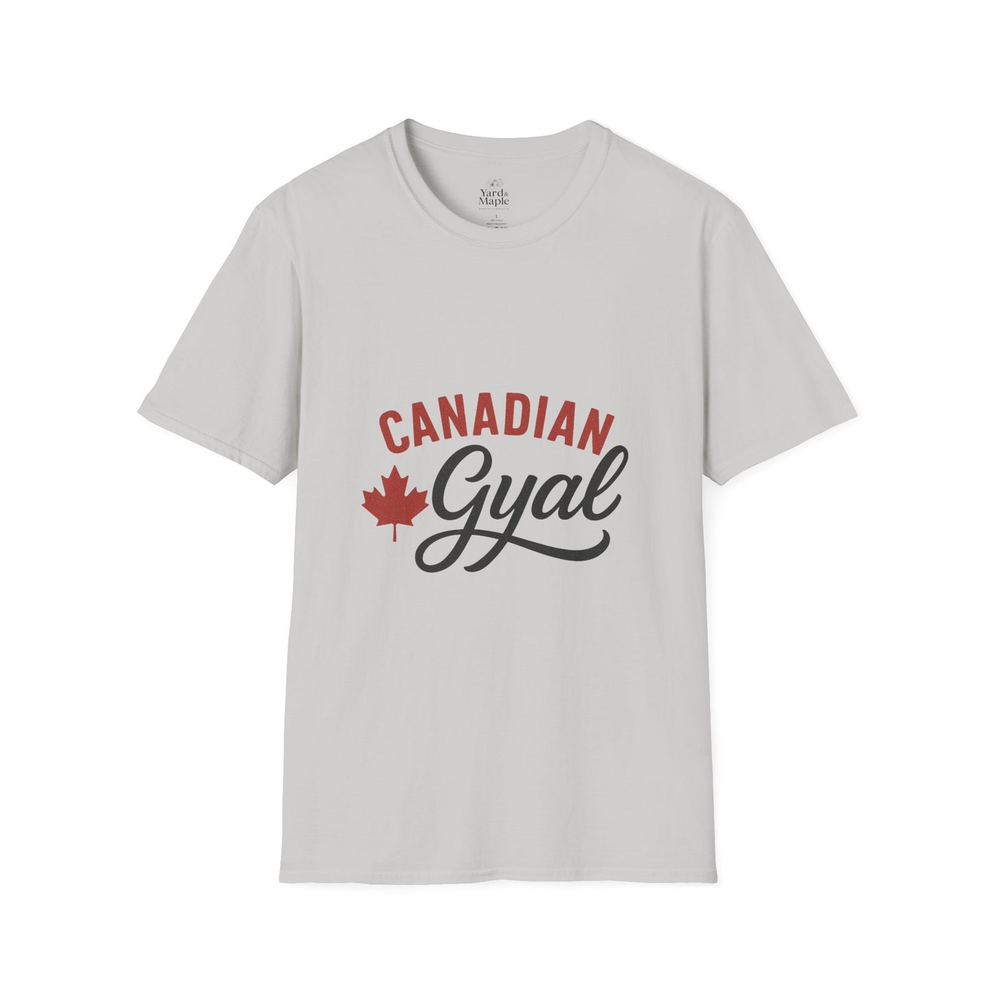 Canada Pride T-Shirt, Canadian Gyal Graphic Tee, Unisex T-Shirt for Her, Canada Day Gift, Maple Leaf Apparel