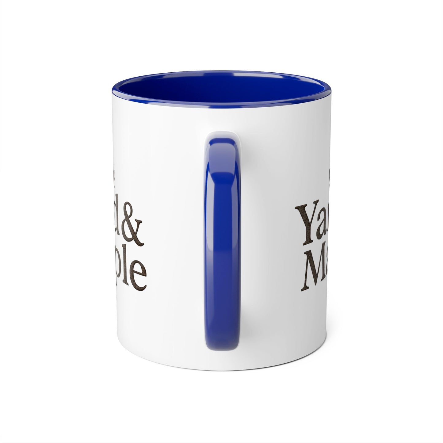 Yard & Maple Accent Mug - Cozy Coffee Cup, Perfect for Home/Office, Great Gift for Coffee Lovers, Autumn Decor, Unique Beverage Mug
