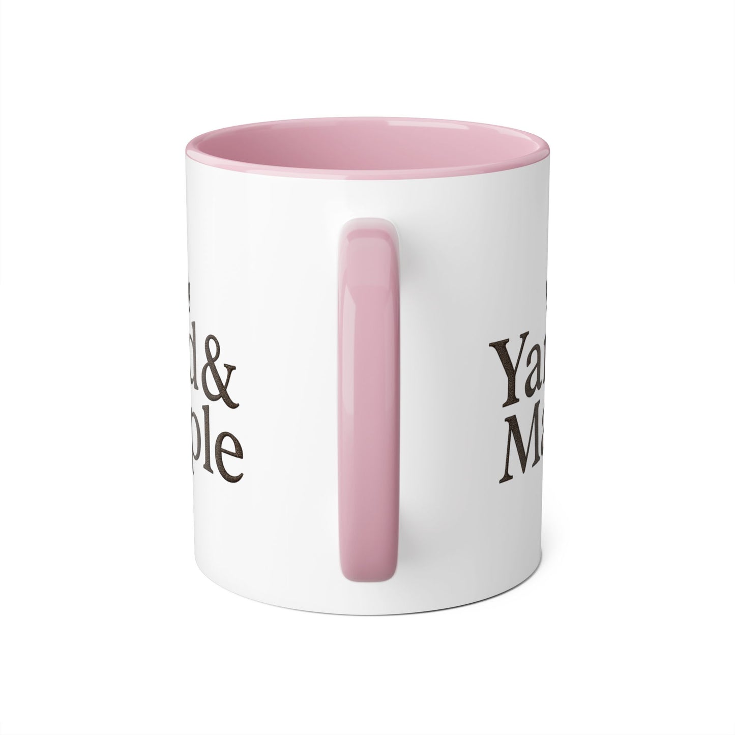 Yard & Maple Accent Mug - Cozy Coffee Cup, Perfect for Home/Office, Great Gift for Coffee Lovers, Autumn Decor, Unique Beverage Mug