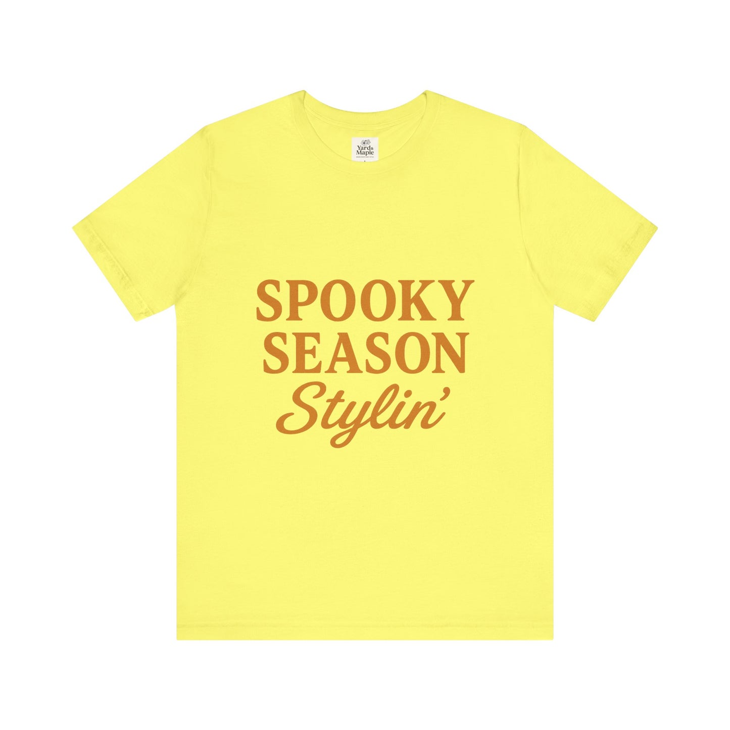 Spooky Season Stylin' Unisex Tee, Halloween Shirt, Autumn Apparel, Fall Outfit, Party Wear, Casual Top