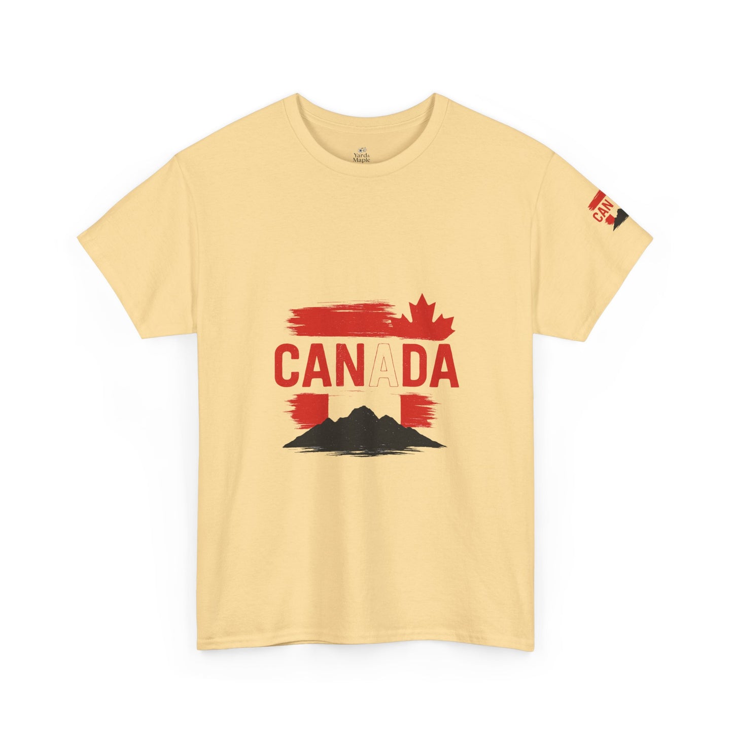 Canada Graphic Tee, Unisex Cotton Shirt, Canada Pride Apparel, Travel Souvenir Gift, Canadian Heritage Clothing