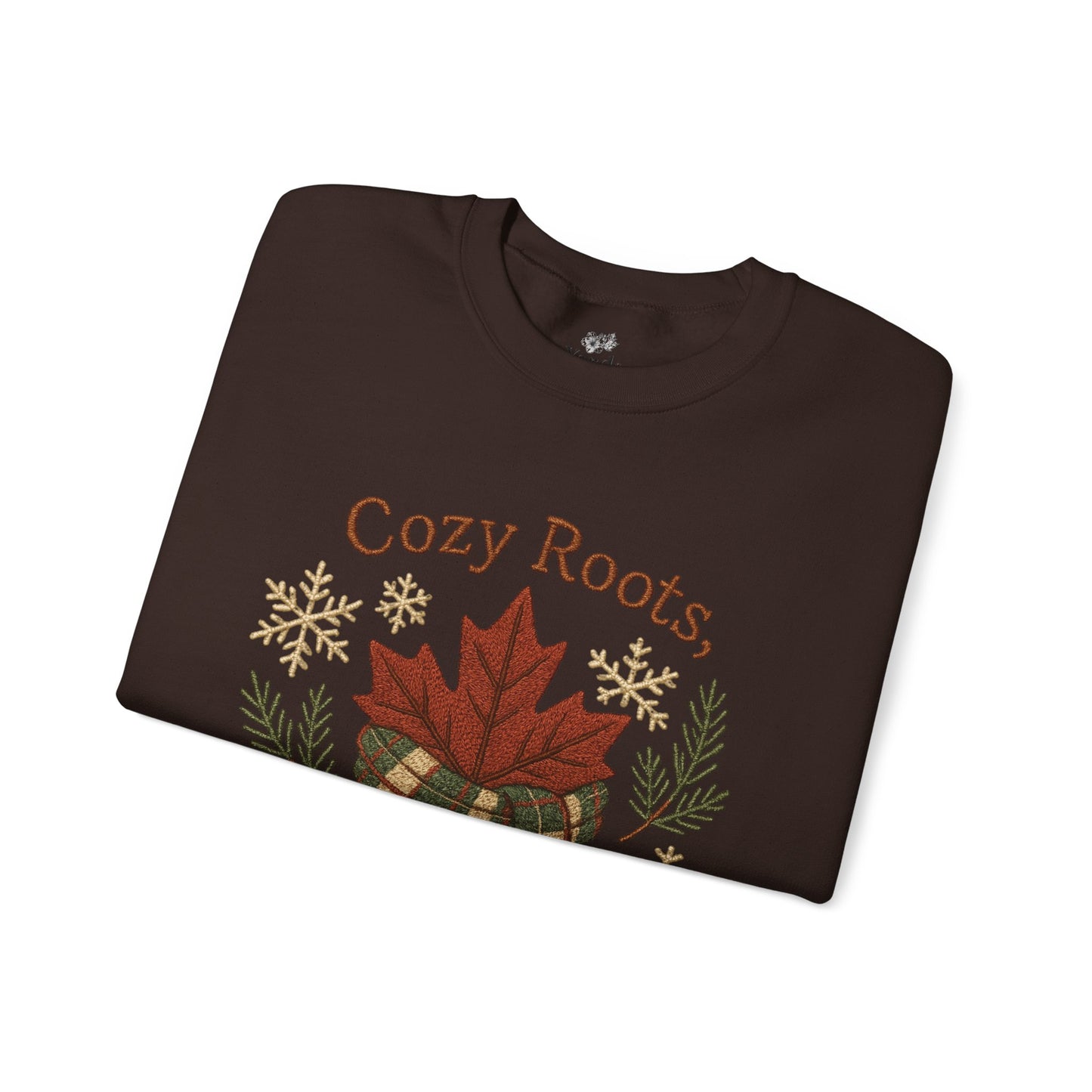 Cozy Roots Crewneck Sweatshirt: Warm Hearts Gift, Fall Fashion, Winter Apparel, Unisex Sweatshirt, Holiday Sweater