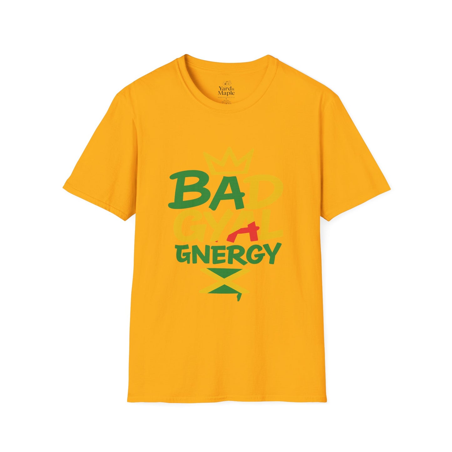 Unisex Softstyle T-Shirt with 'BADGYAL' Design, Casual Wear, Gift for Music Lovers, Summer Vibes, Festival Fashion