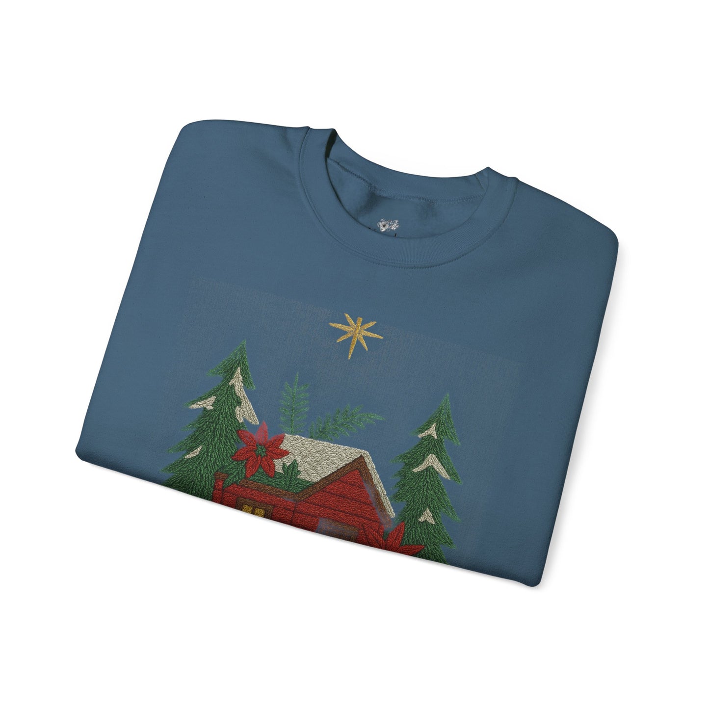 Cozy Holiday Sweatshirt - Island Noel Design, Unisex Christmas Crewneck, Winter Apparel, Gift for Him/Her, Seasonal Fashion