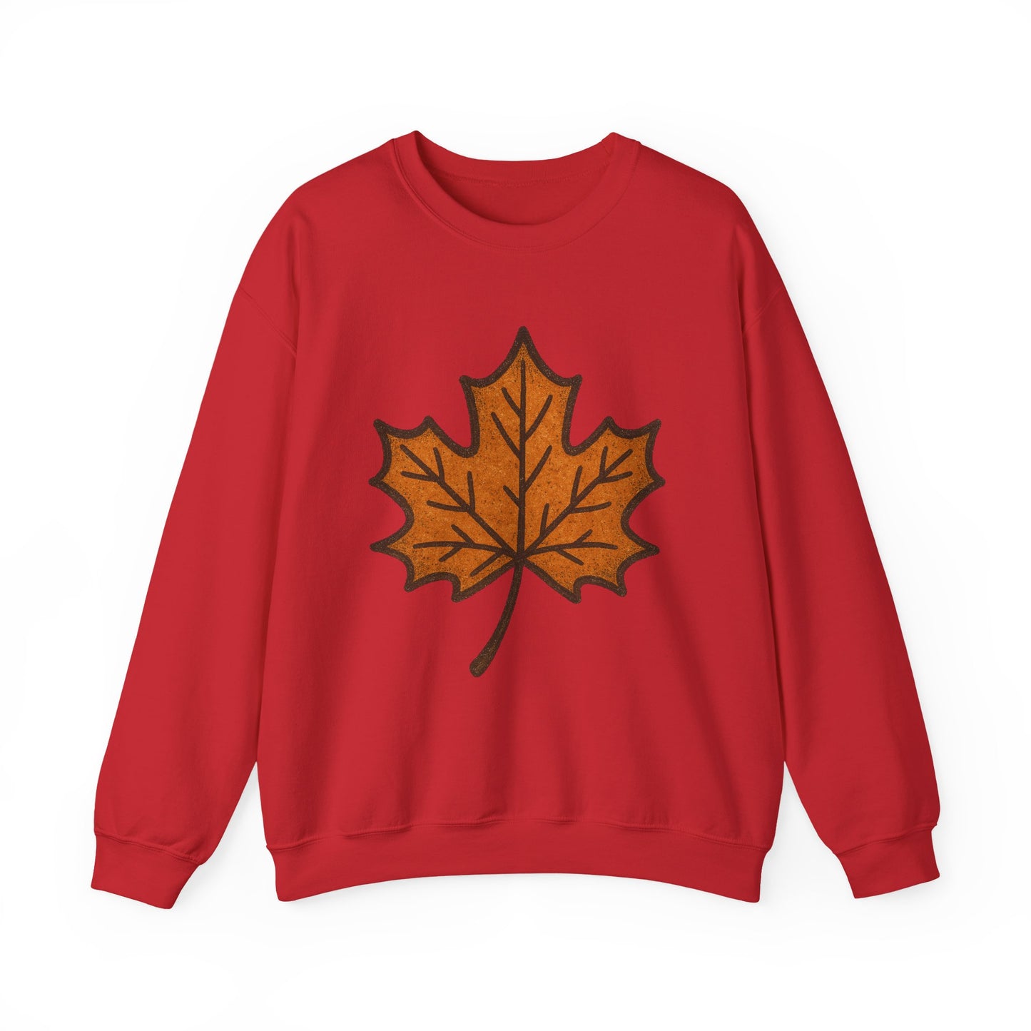 Autumn Leaf Sweatshirt | Unisex Cozy Crewneck | Fall Fashion, Thanksgiving Gift, Seasonal Style, Layering Essential