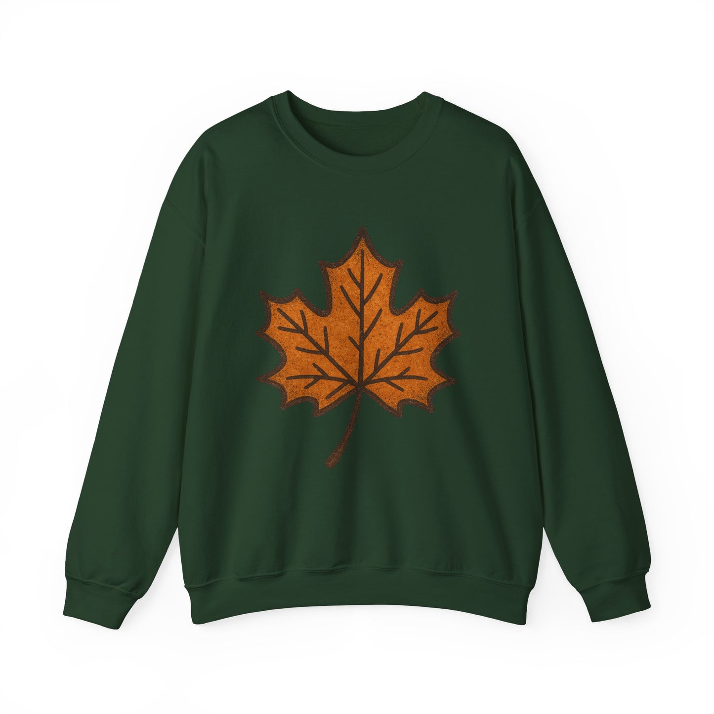 Autumn Leaf Sweatshirt | Unisex Cozy Crewneck | Fall Fashion, Thanksgiving Gift, Seasonal Style, Layering Essential
