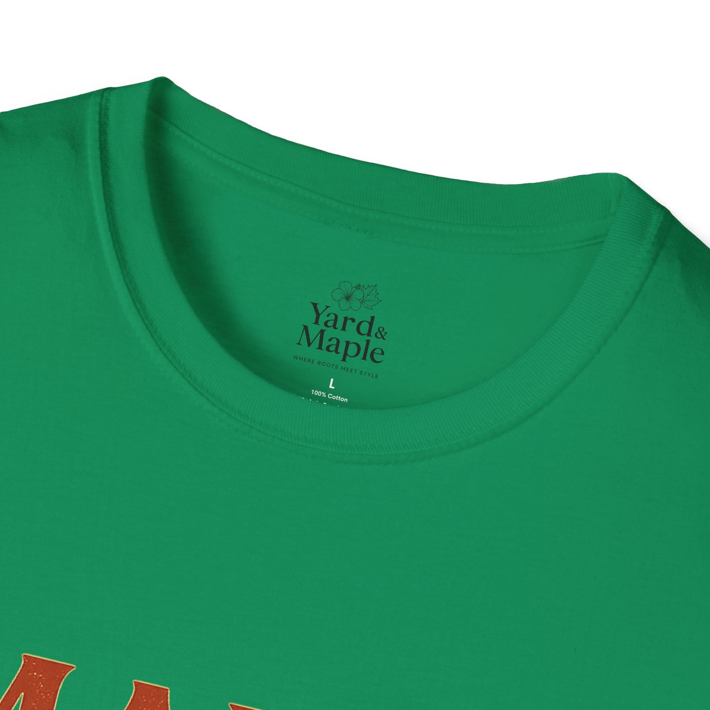 Maple Leaves & Patois Please Unisex T-Shirt, Casual Tee, Gift for Nature Lovers, Summer Wear, Eco-Friendly Fashion