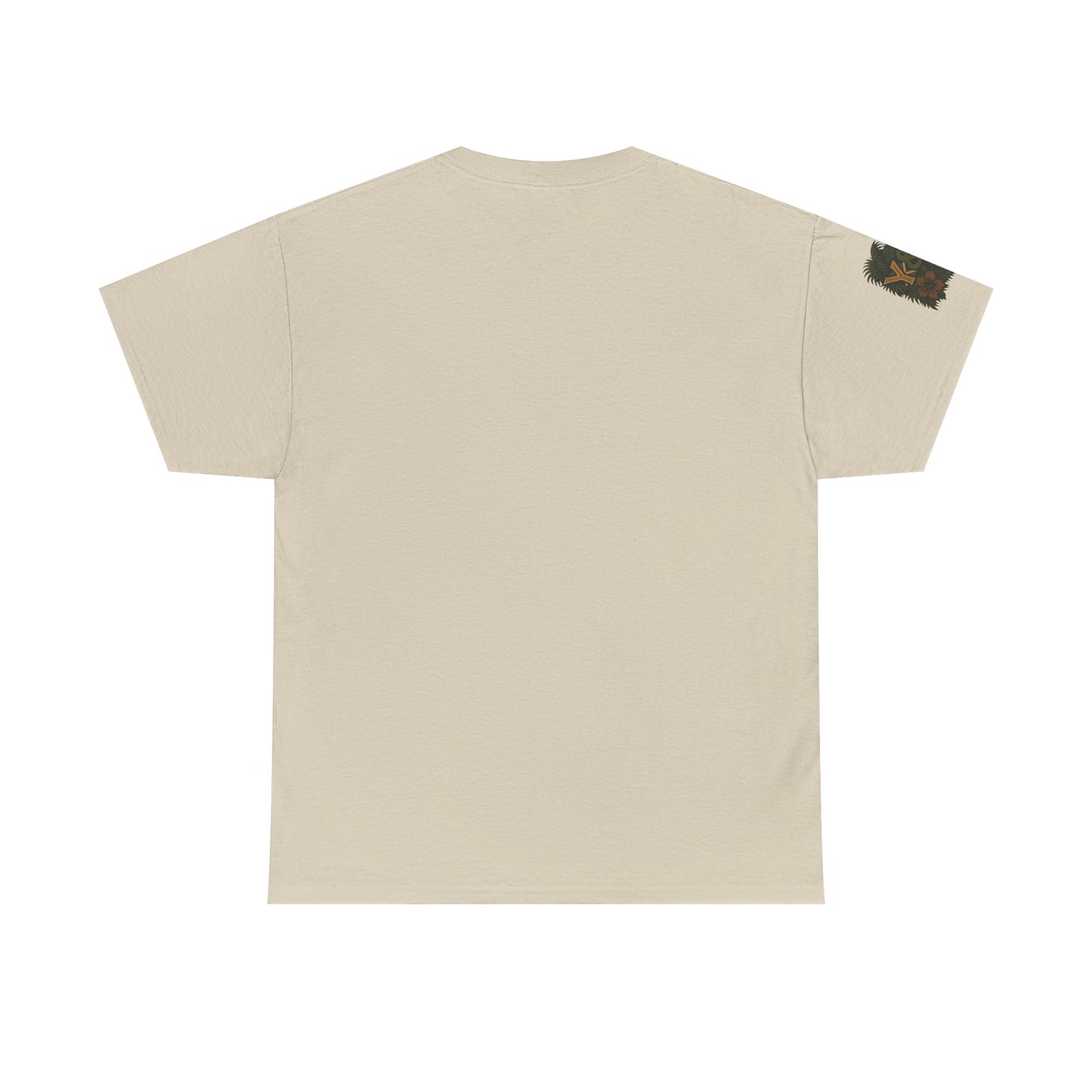Tropical Vibes Unisex Heavy Cotton Tee, Casual Wear, Perfect for Summer, Beach Days, Gift for Him/Her