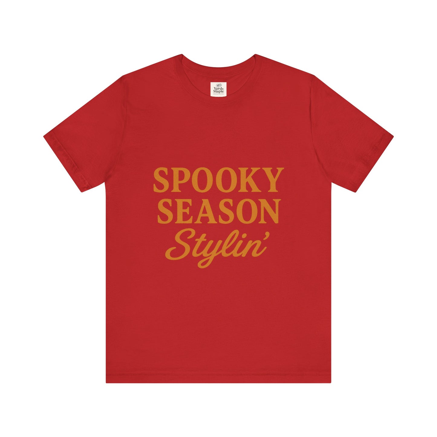 Spooky Season Stylin' Unisex Tee, Halloween Shirt, Autumn Apparel, Fall Outfit, Party Wear, Casual Top