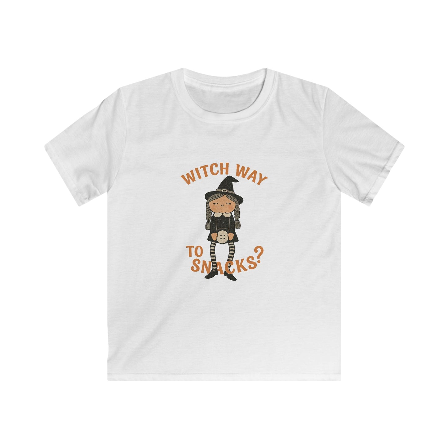 Kids Halloween T-Shirt, Fun Witch Tee for Boys and Girls, Perfect for Trick or Treating, Halloween Party, Cute Kids Apparel