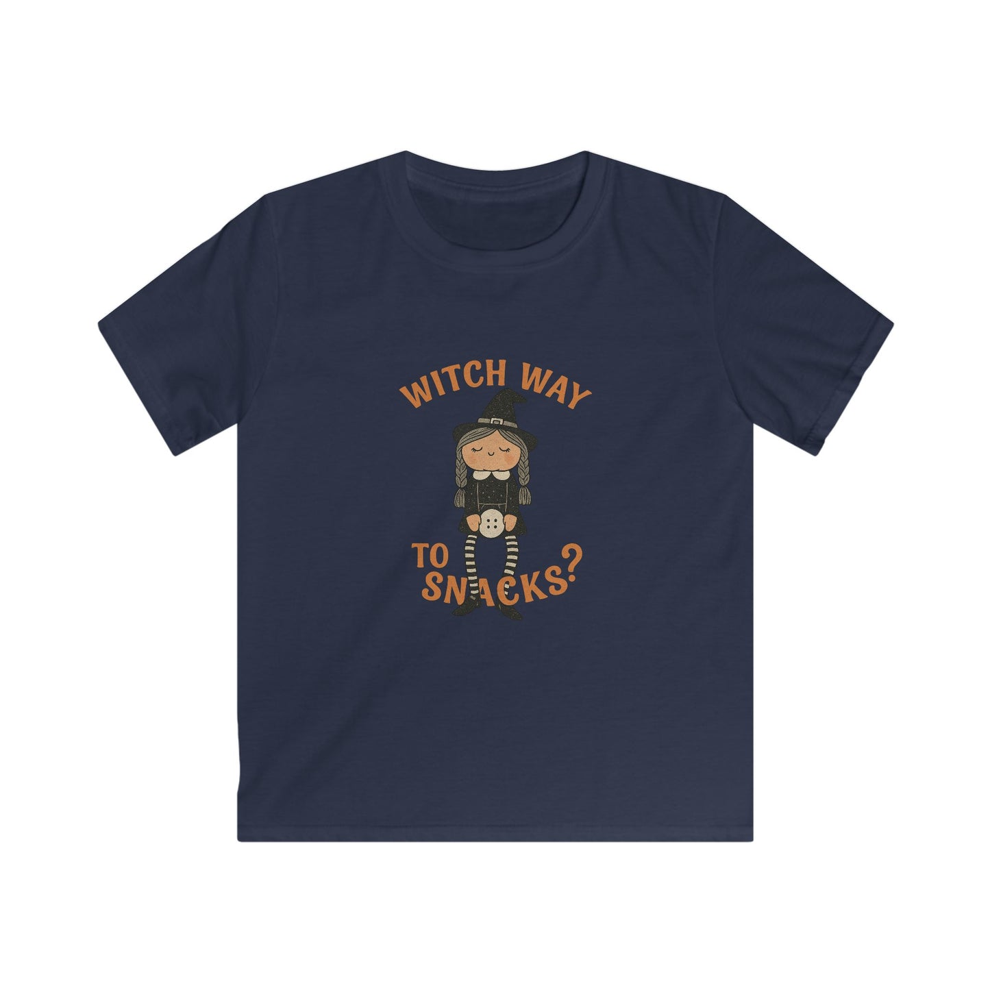 Kids Halloween T-Shirt, Fun Witch Tee for Boys and Girls, Perfect for Trick or Treating, Halloween Party, Cute Kids Apparel