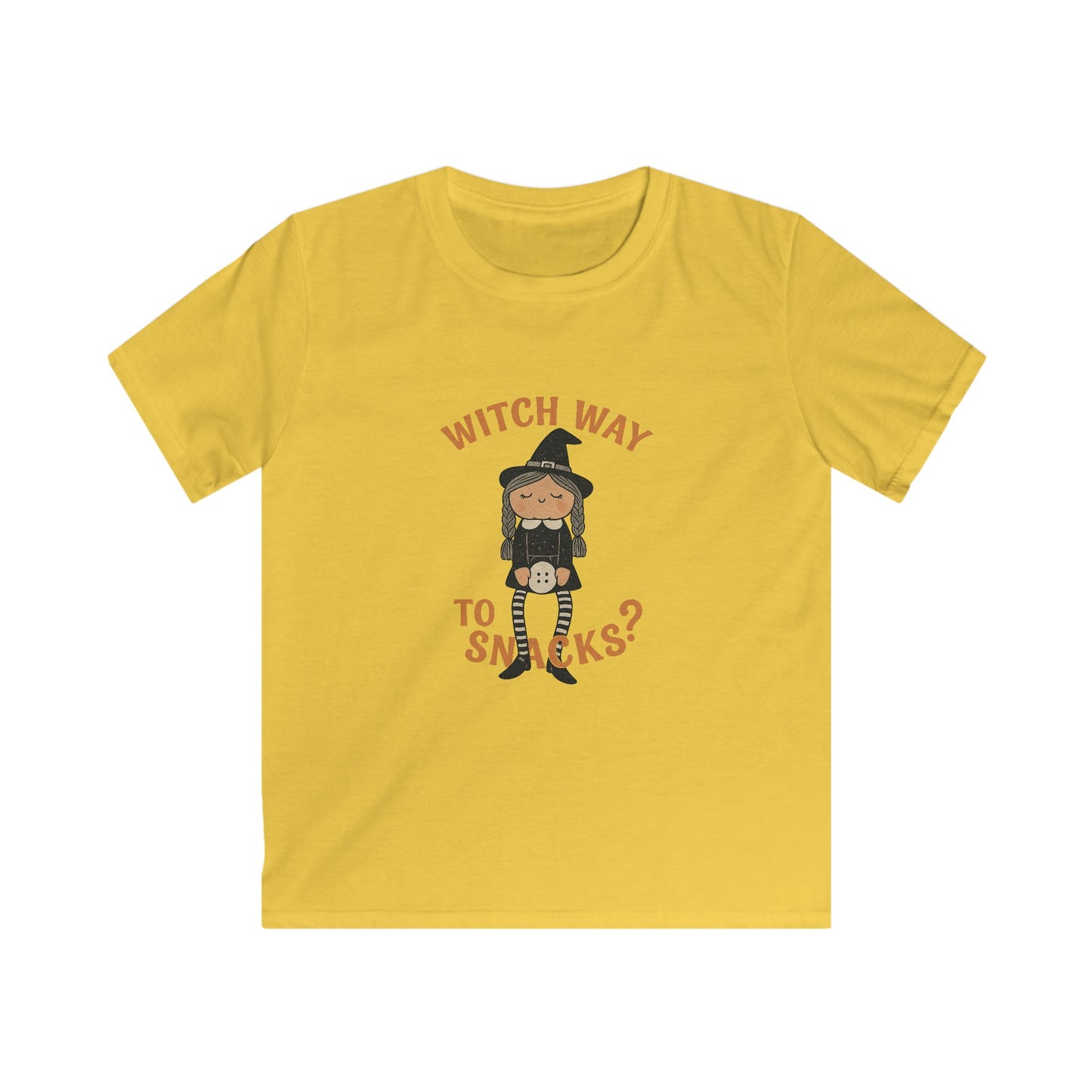 Kids Halloween T-Shirt, Fun Witch Tee for Boys and Girls, Perfect for Trick or Treating, Halloween Party, Cute Kids Apparel