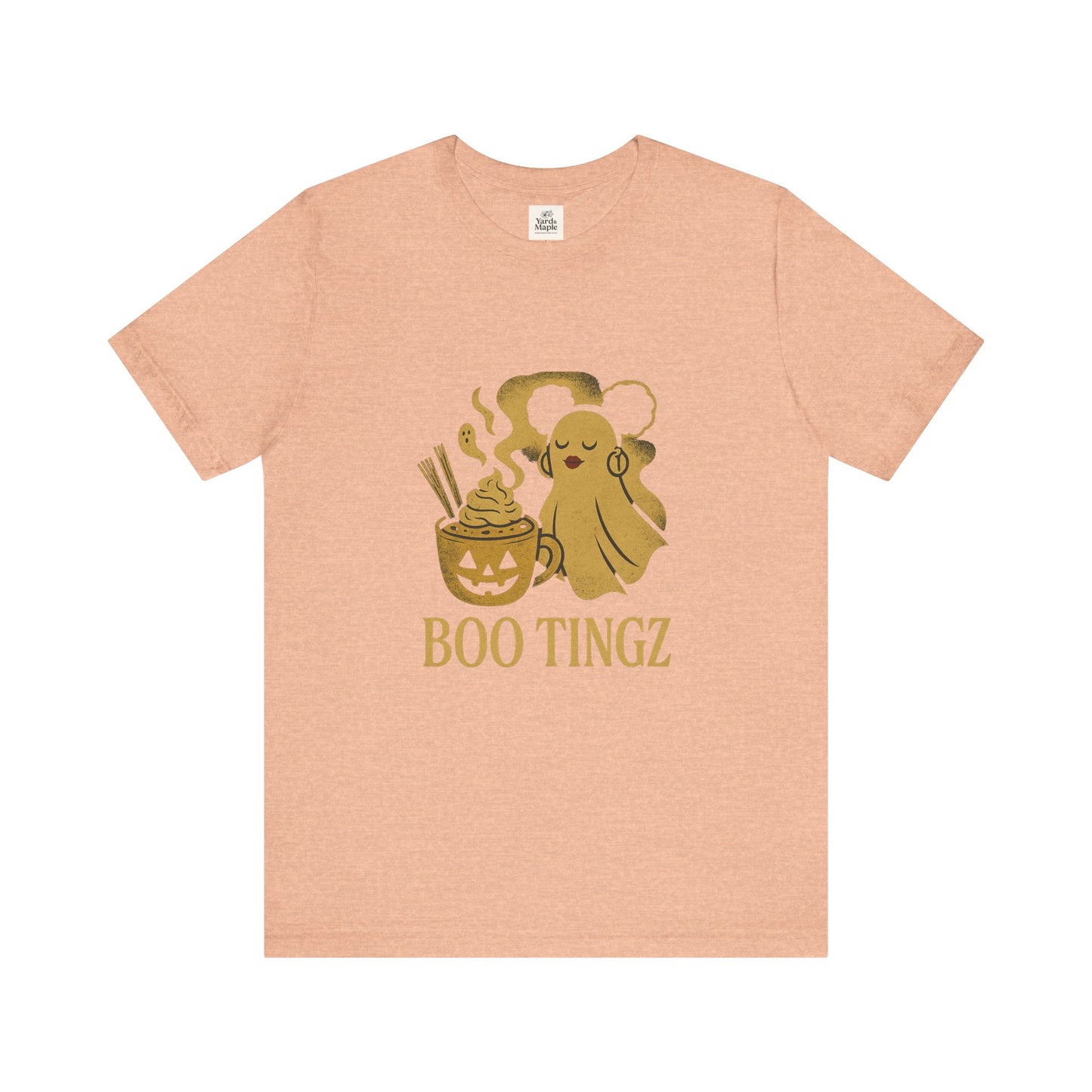 Spooky Ghost 'Boo Tingz' Tee for Halloween Fun