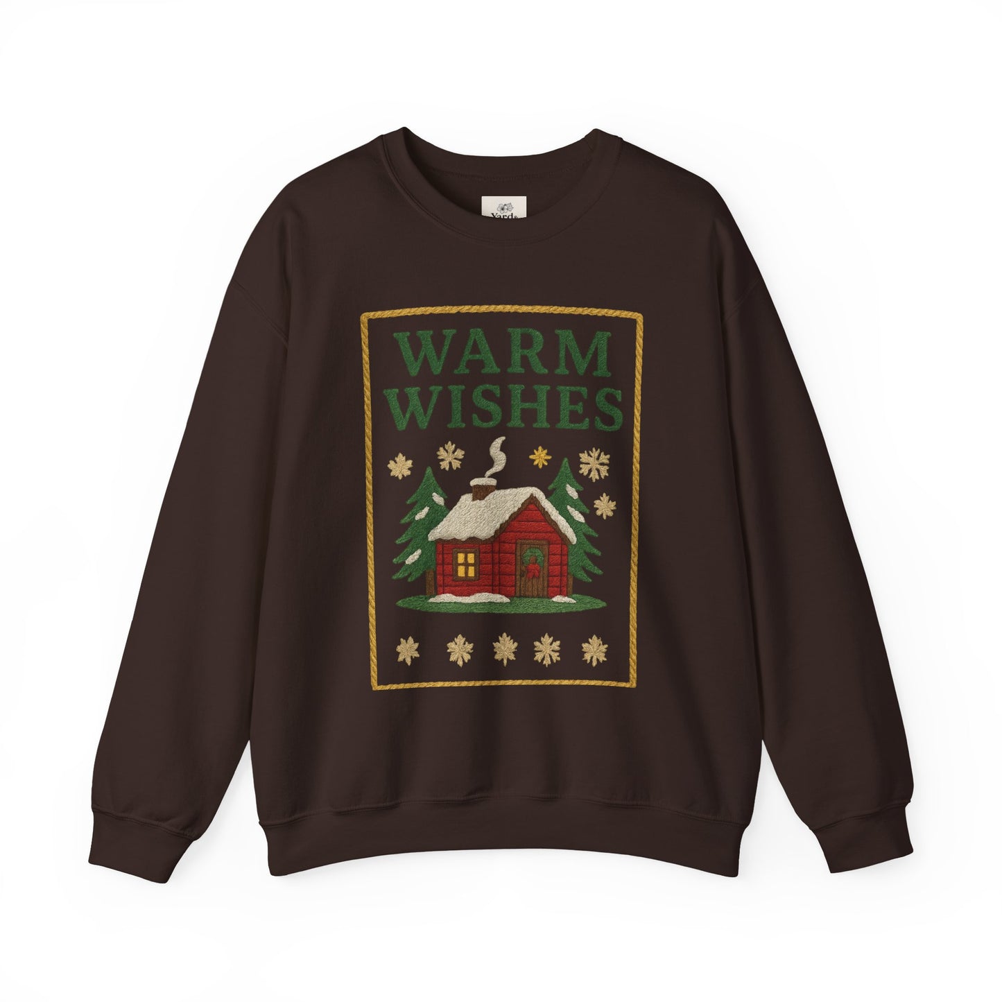 Cozy Warm Wishes Sweatshirt, Holiday Sweatshirt, Winter Fashion, Family Gathering, Gift for Her, Comfortable Crewneck