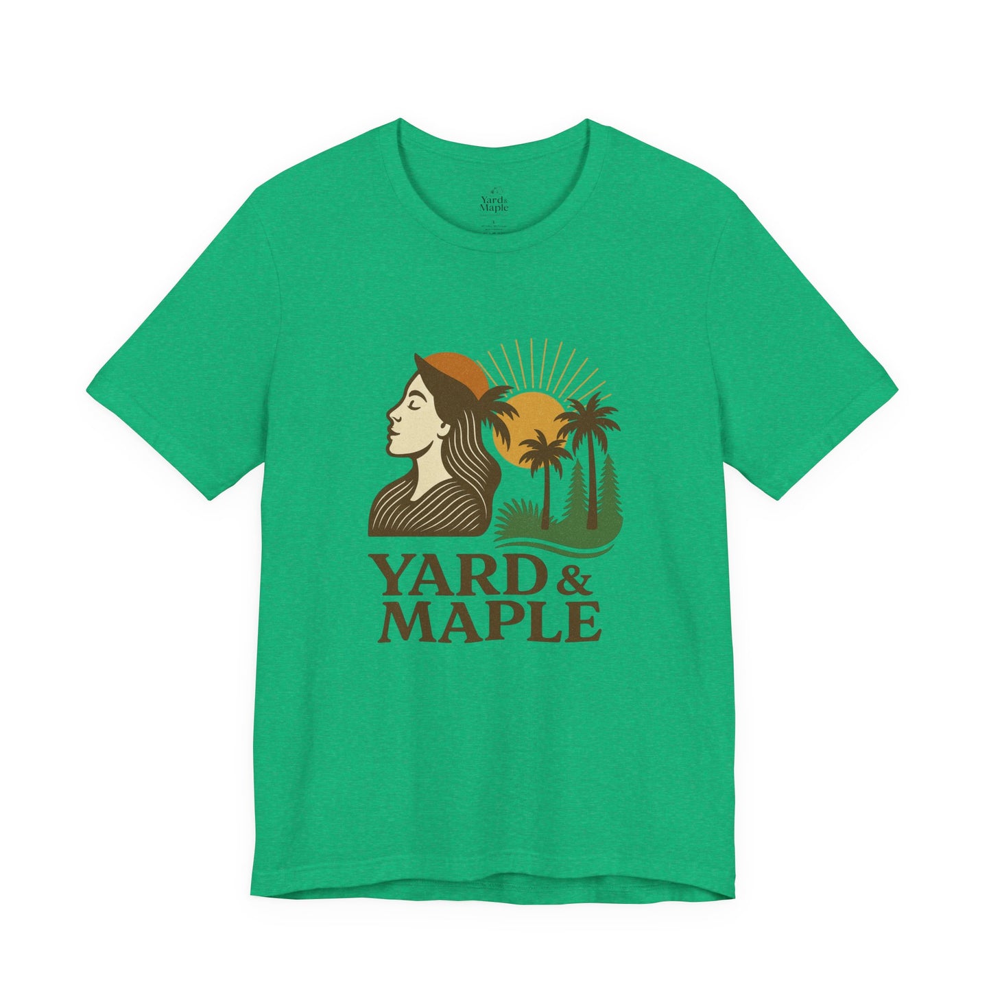Yard & Maple Graphic Tee, Nature Inspired Unisex Shirt, Outdoor Lover Gift, Summer Vibes, Casual Wear, Vacation Essentials